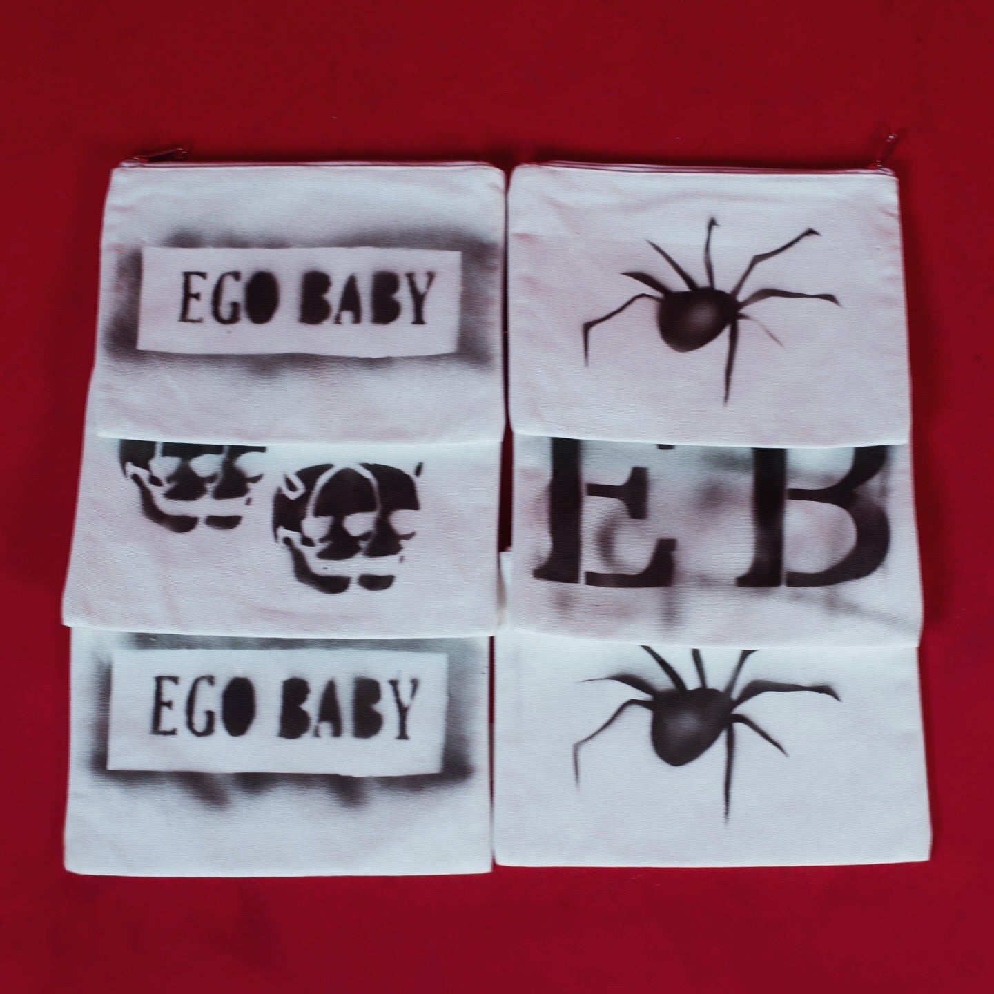 EB Skull Hand Bag
