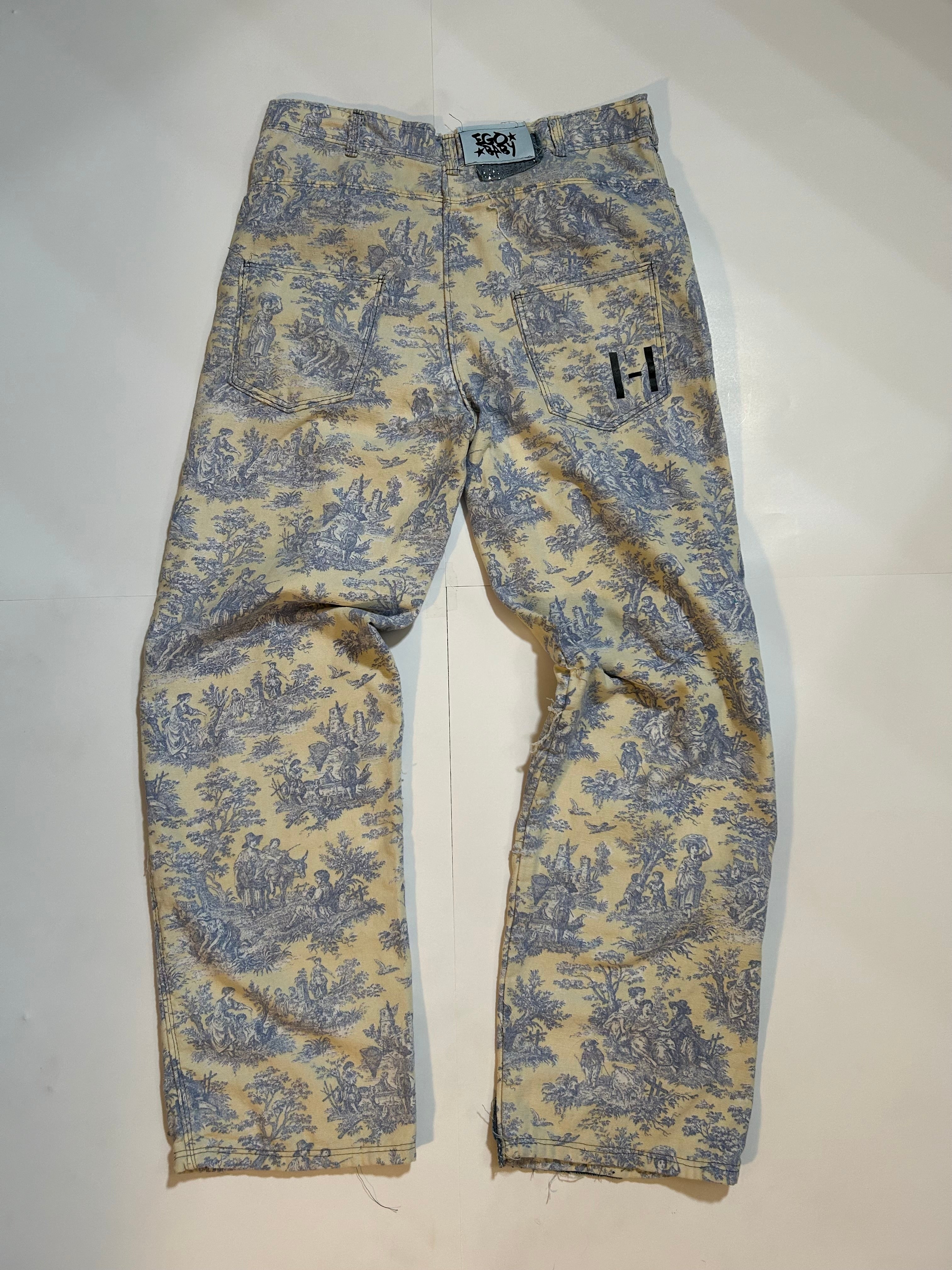 Porcelain Patch Pants