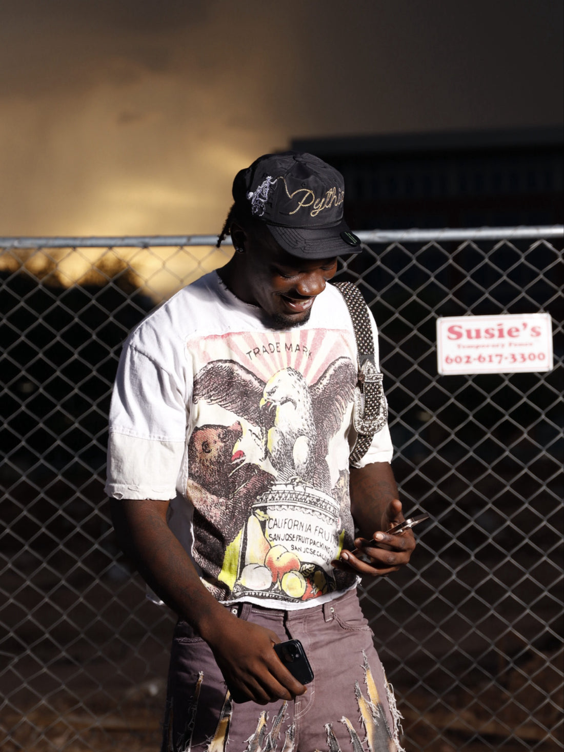 Flying Eagle Cream Shirt