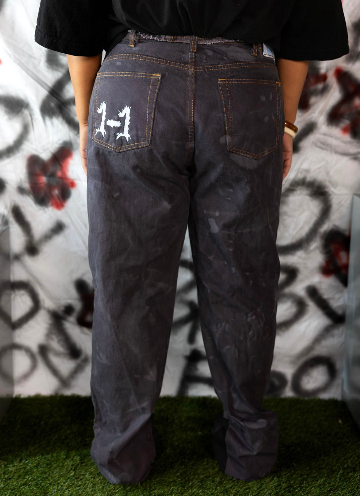 1-1 Wolf Double Knee Pants