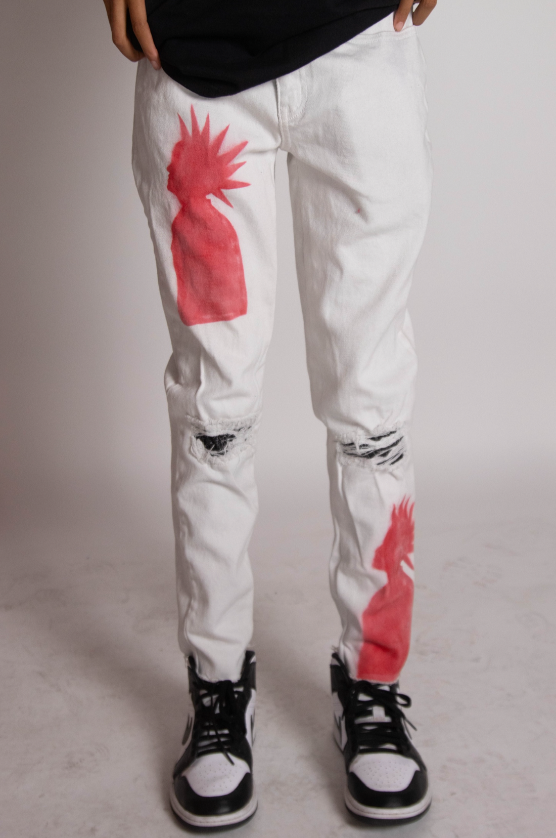 EGO BABY 1-1 air brush punk pants