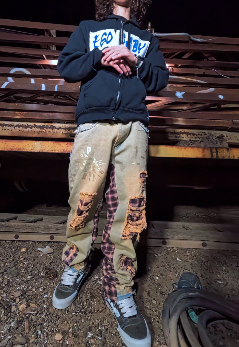 EGO BABY 1-1 GOLD WASH DENIM STACKS Pants