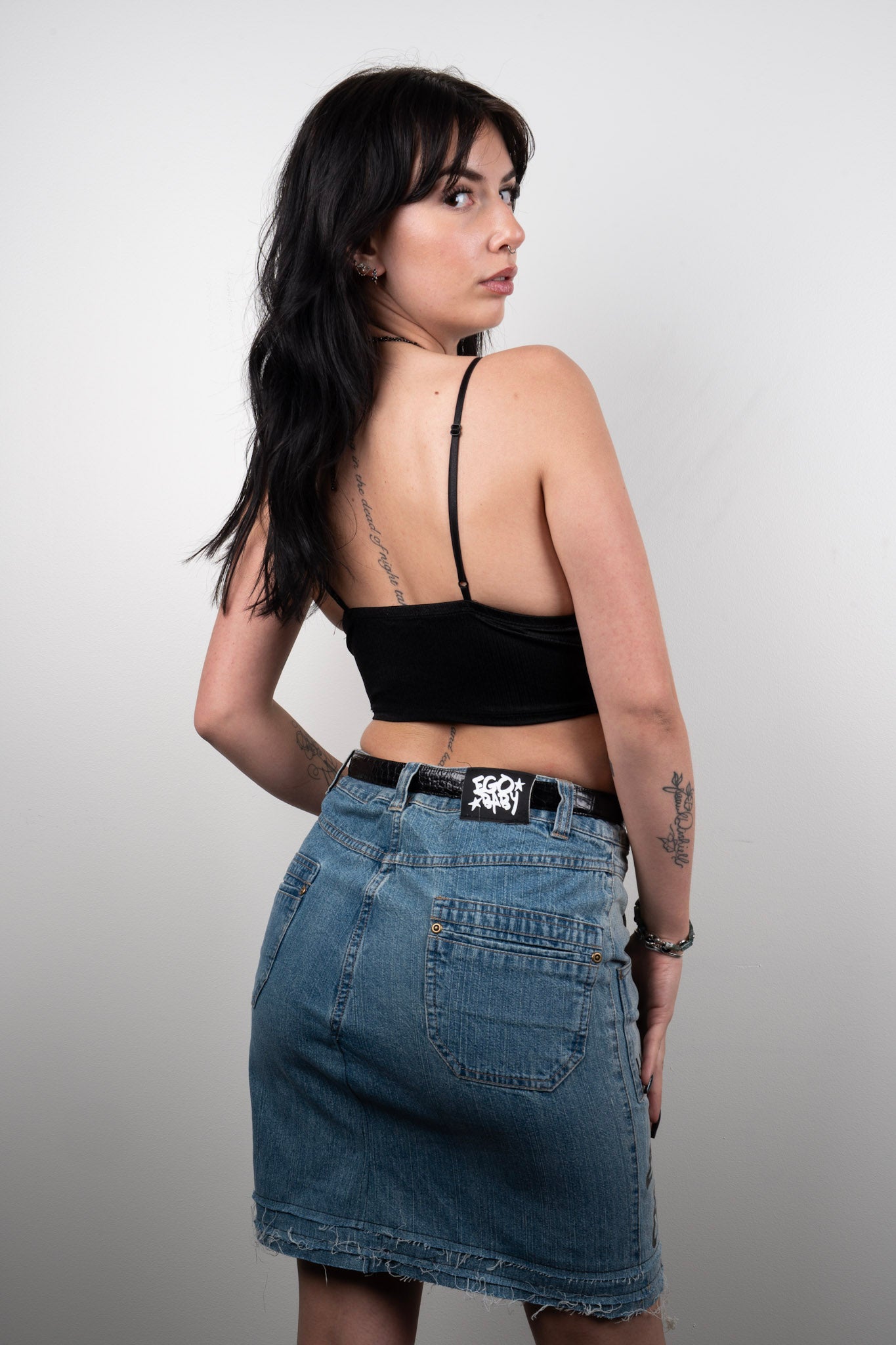 1-1 Denim Skirt