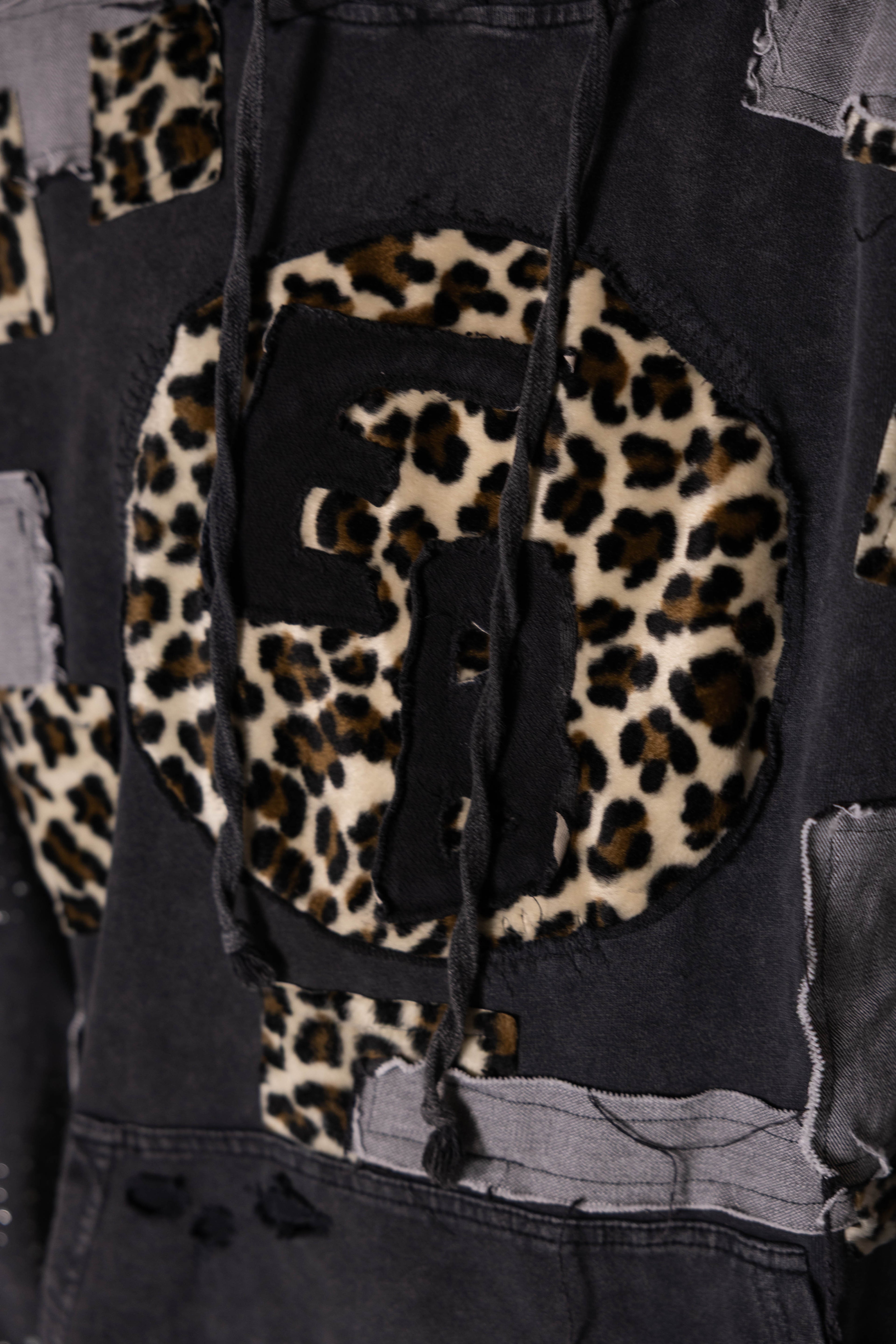1-1 EB Cheetah Print Hoodie