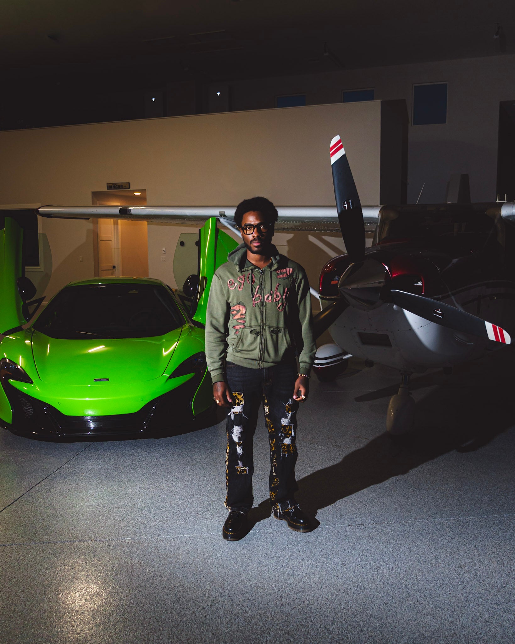 1-1 EgoBaby Cheetah zip up