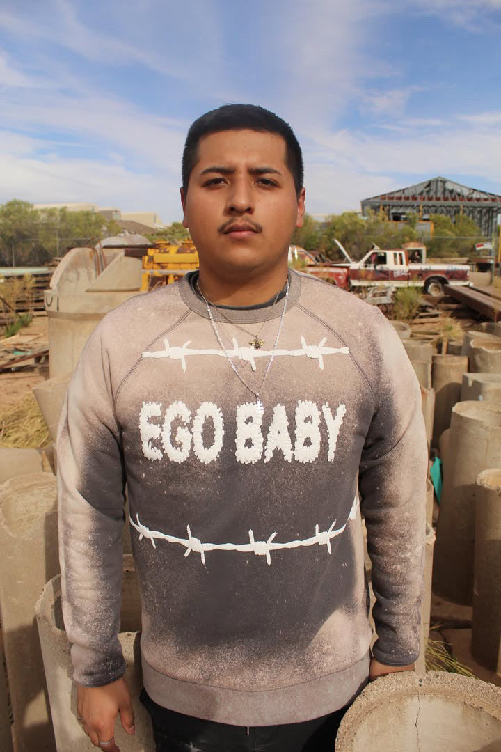 EGO BABY 1-1 SUN-FADE PUFF PRINT SWEATER