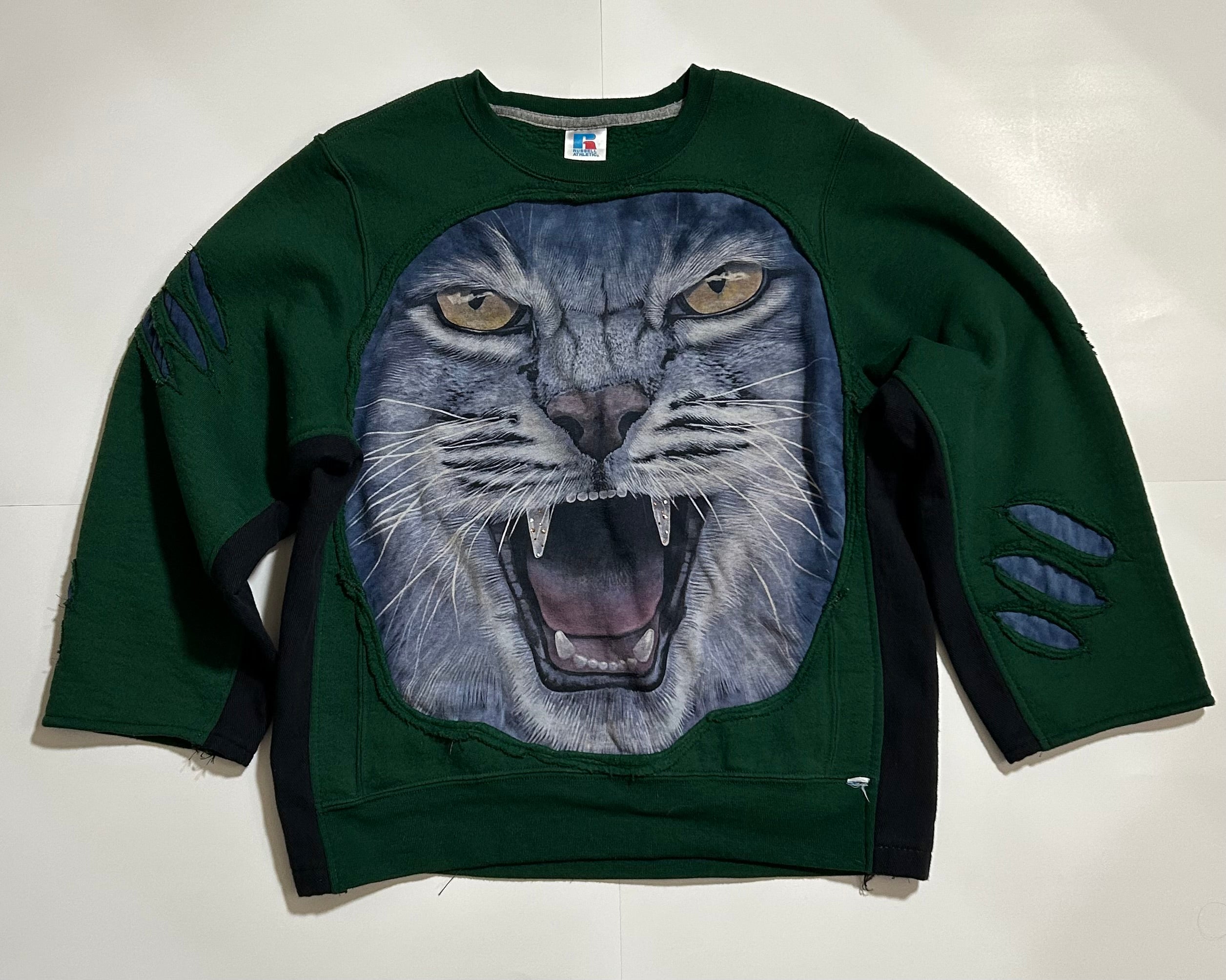 Green WildCat Sweater