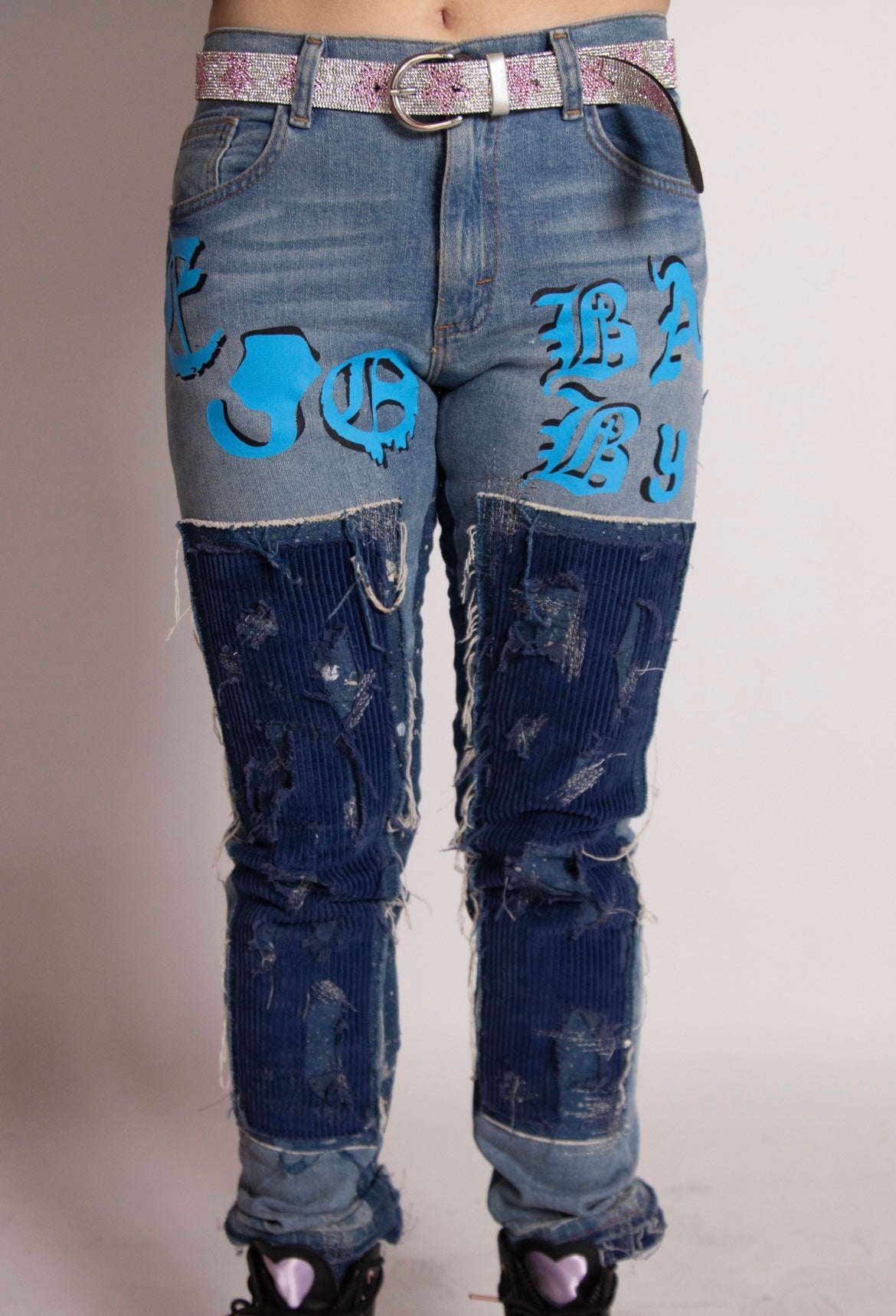 EGO BABY 1-1 blue double knee Pants
