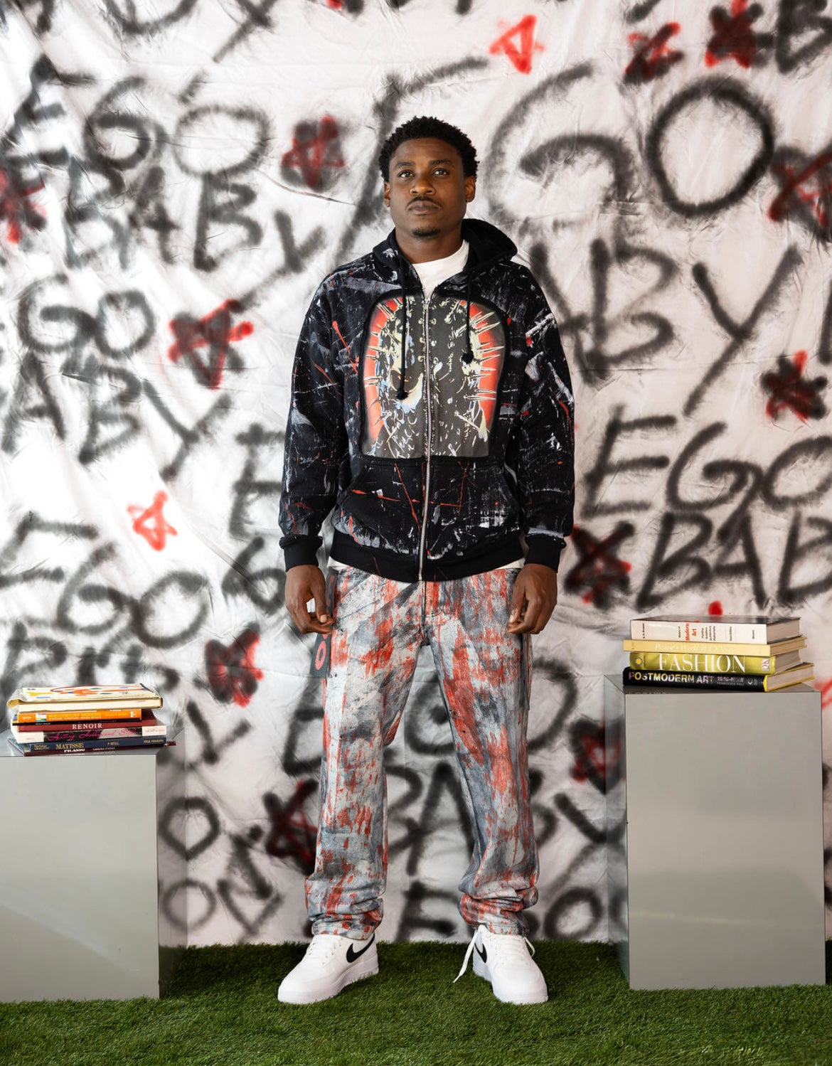 1-5 Spike head Zip-up