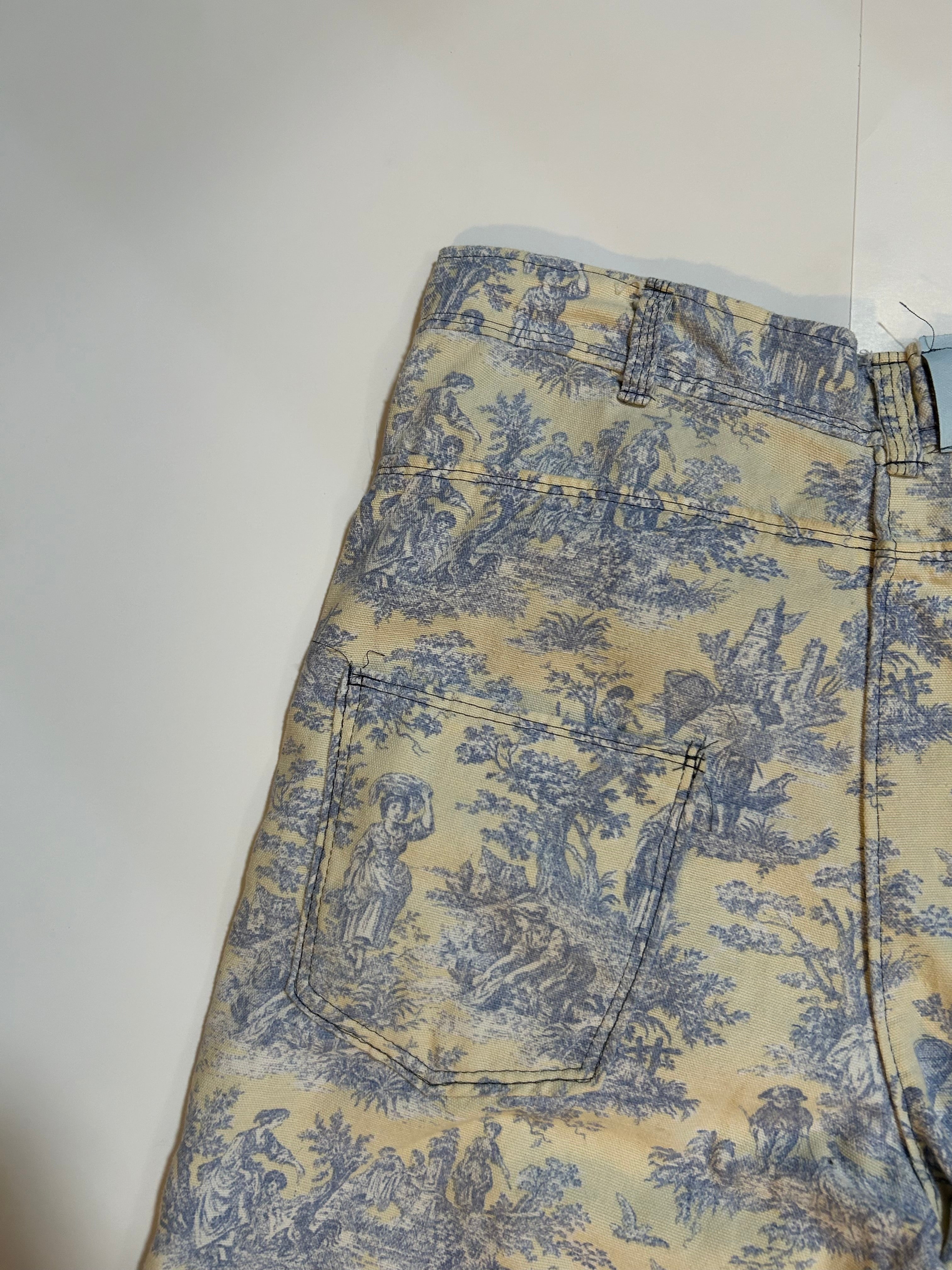 Porcelain Patch Pants