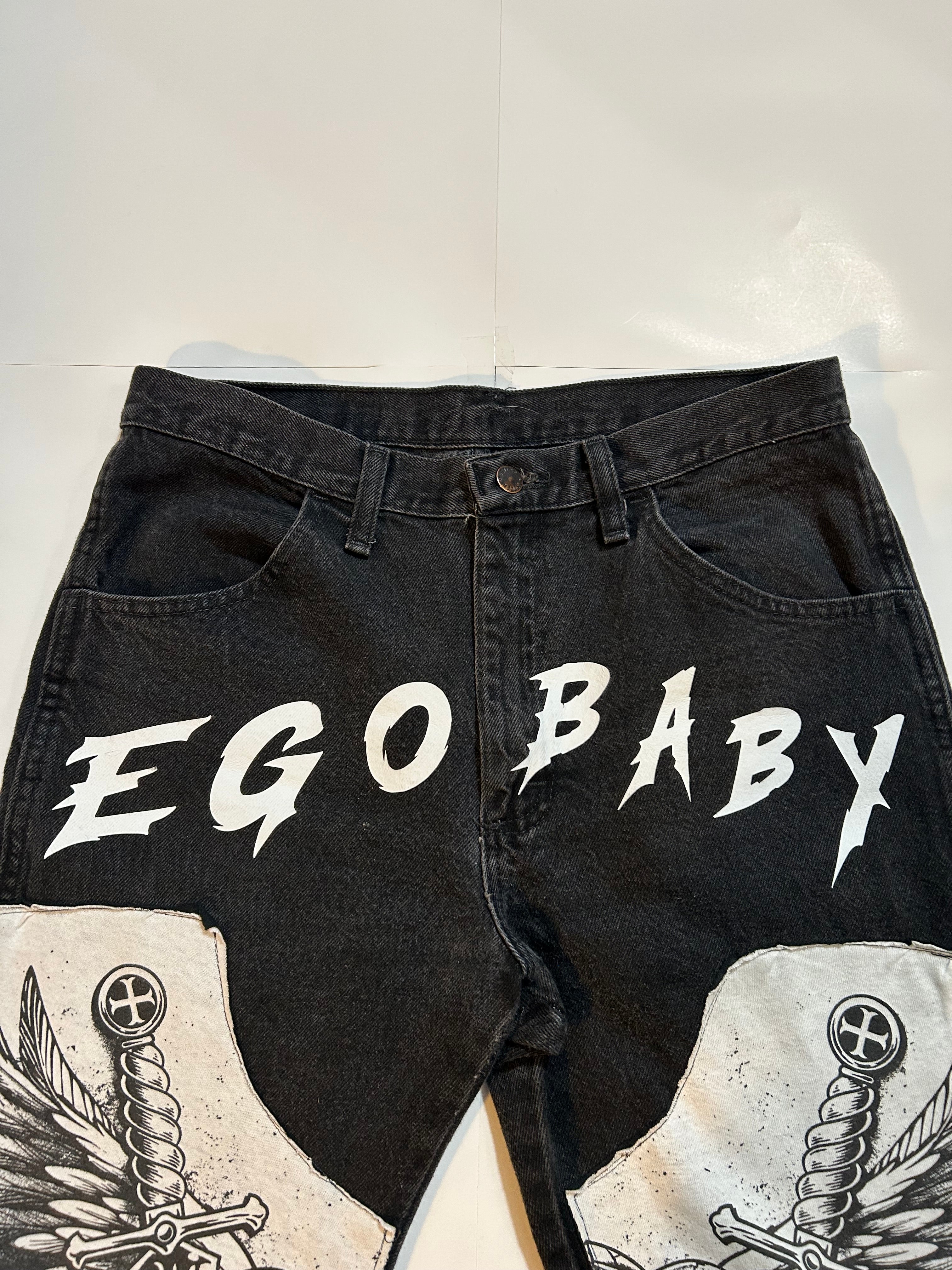 Skull Double Knee Pants