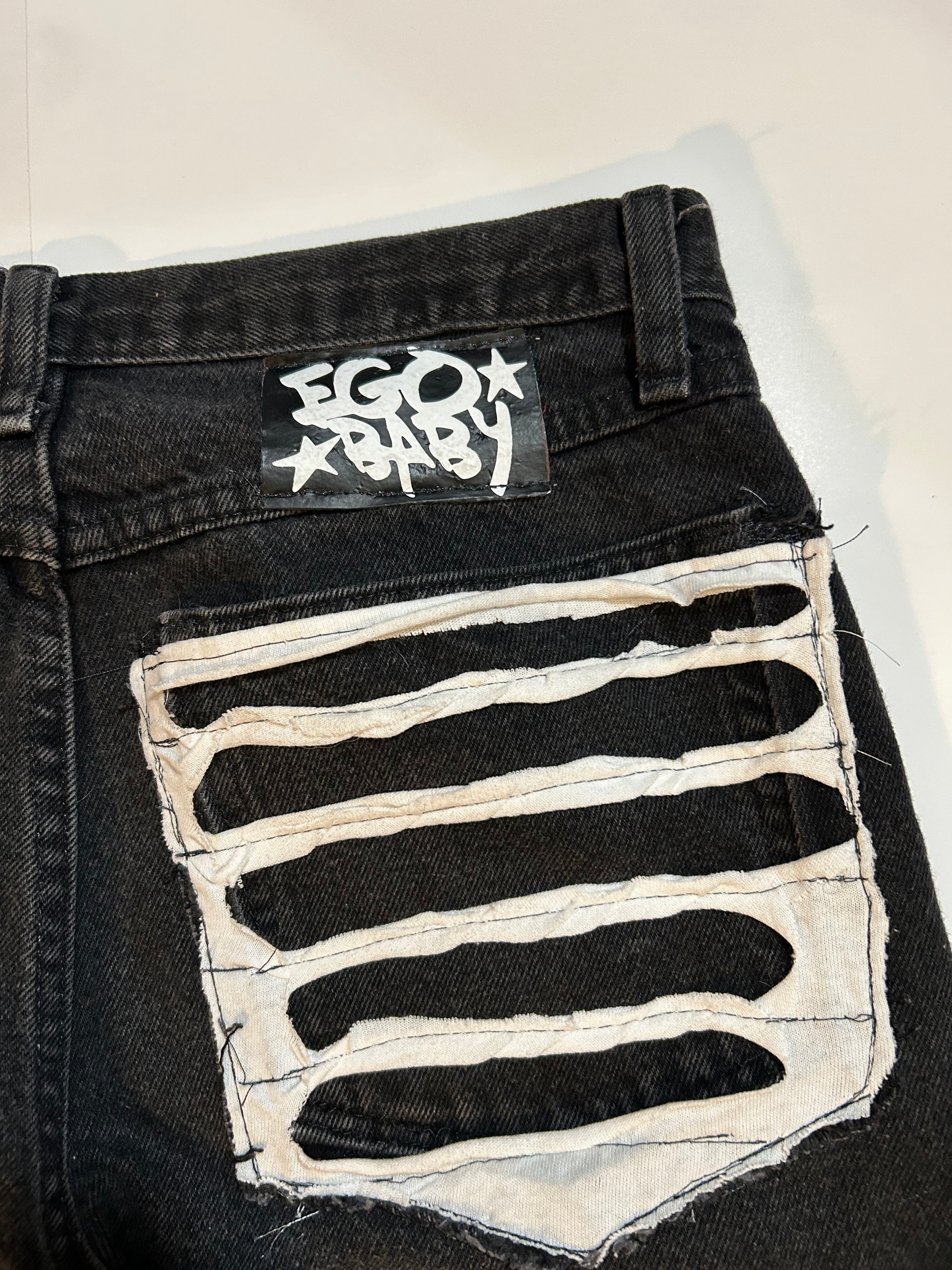 Skull Double Knee Pants