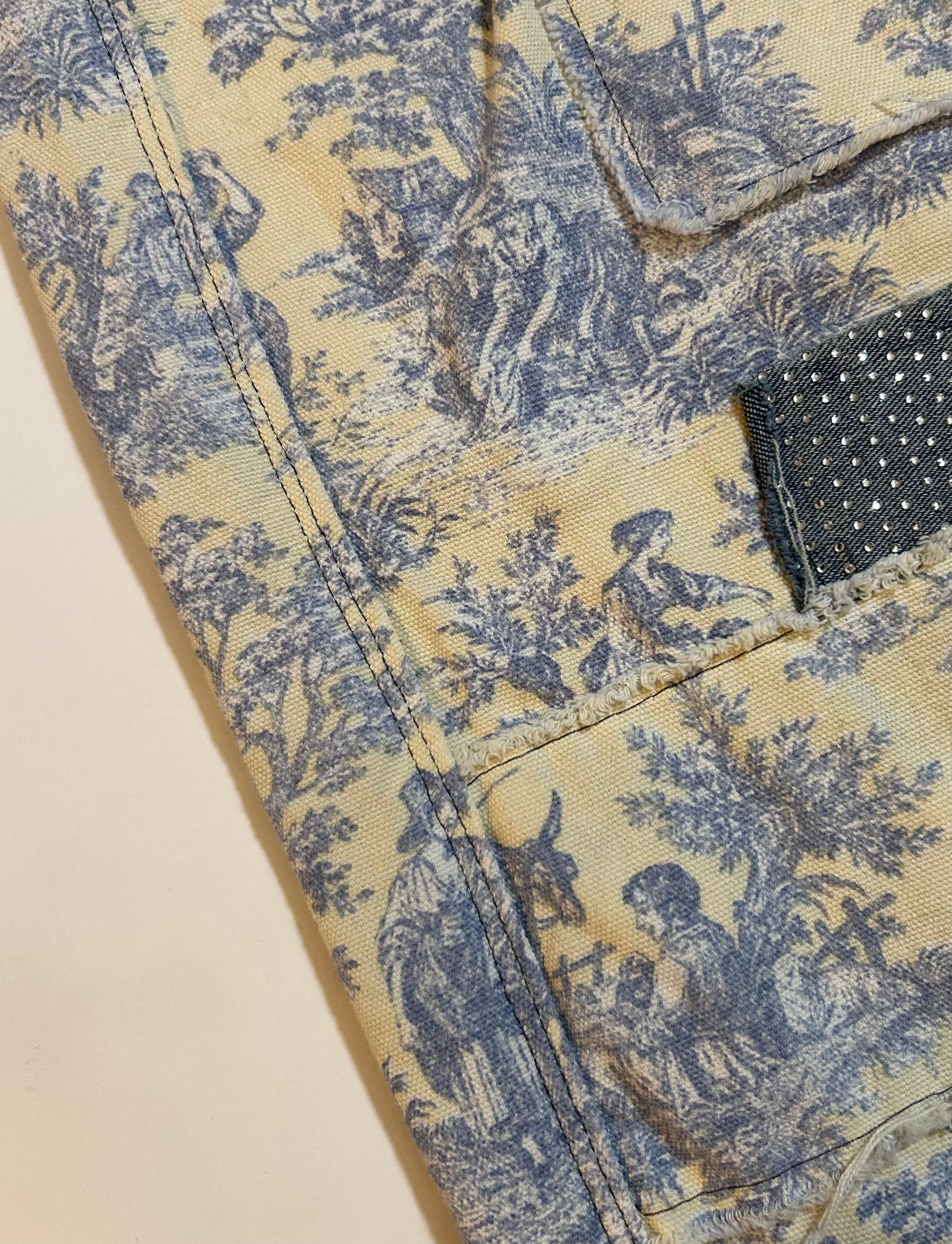 Porcelain Patch Pants