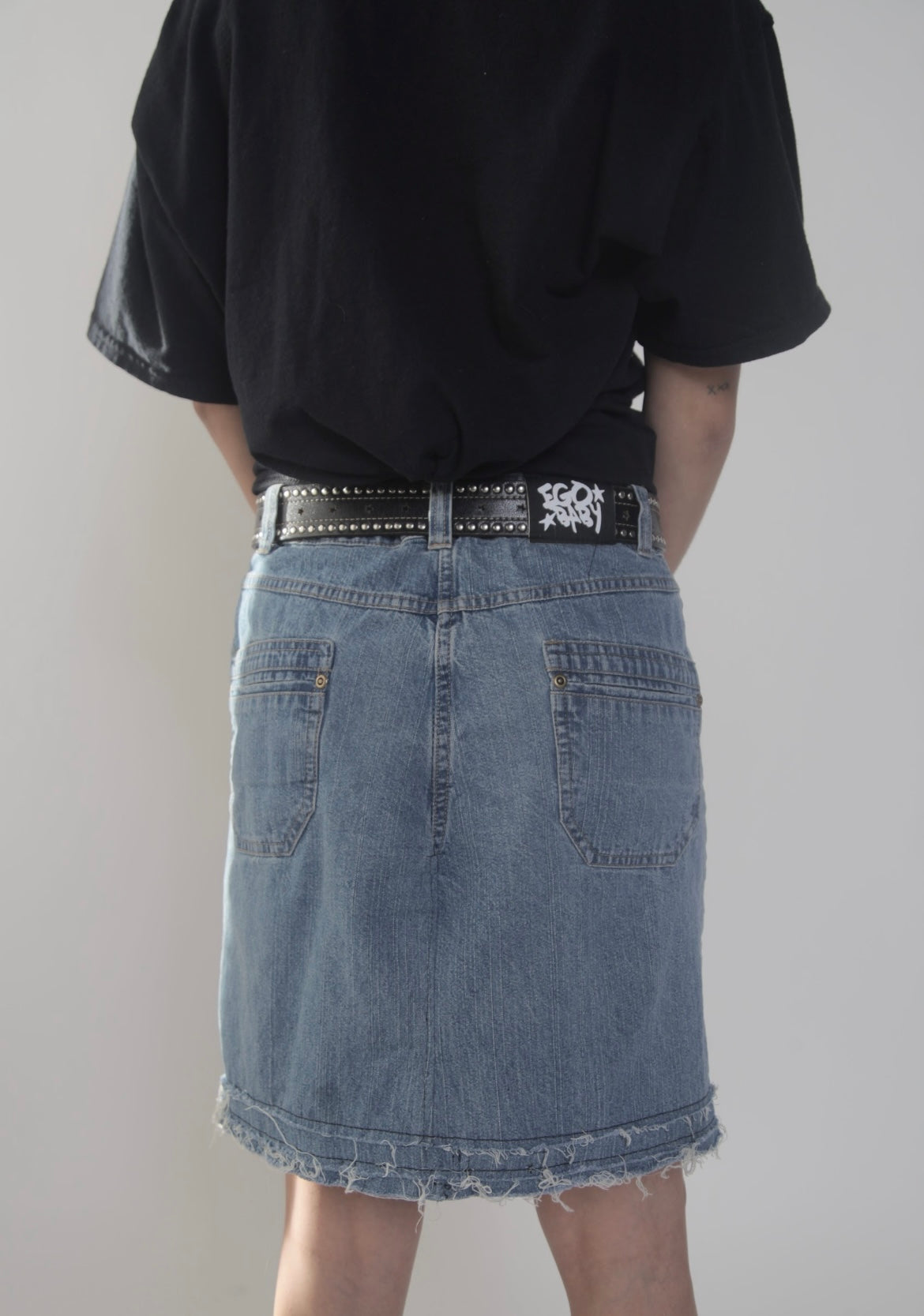 1-1 Denim Skirt