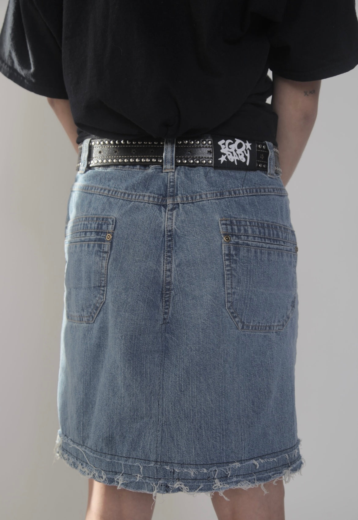 1-1 Denim Skirt