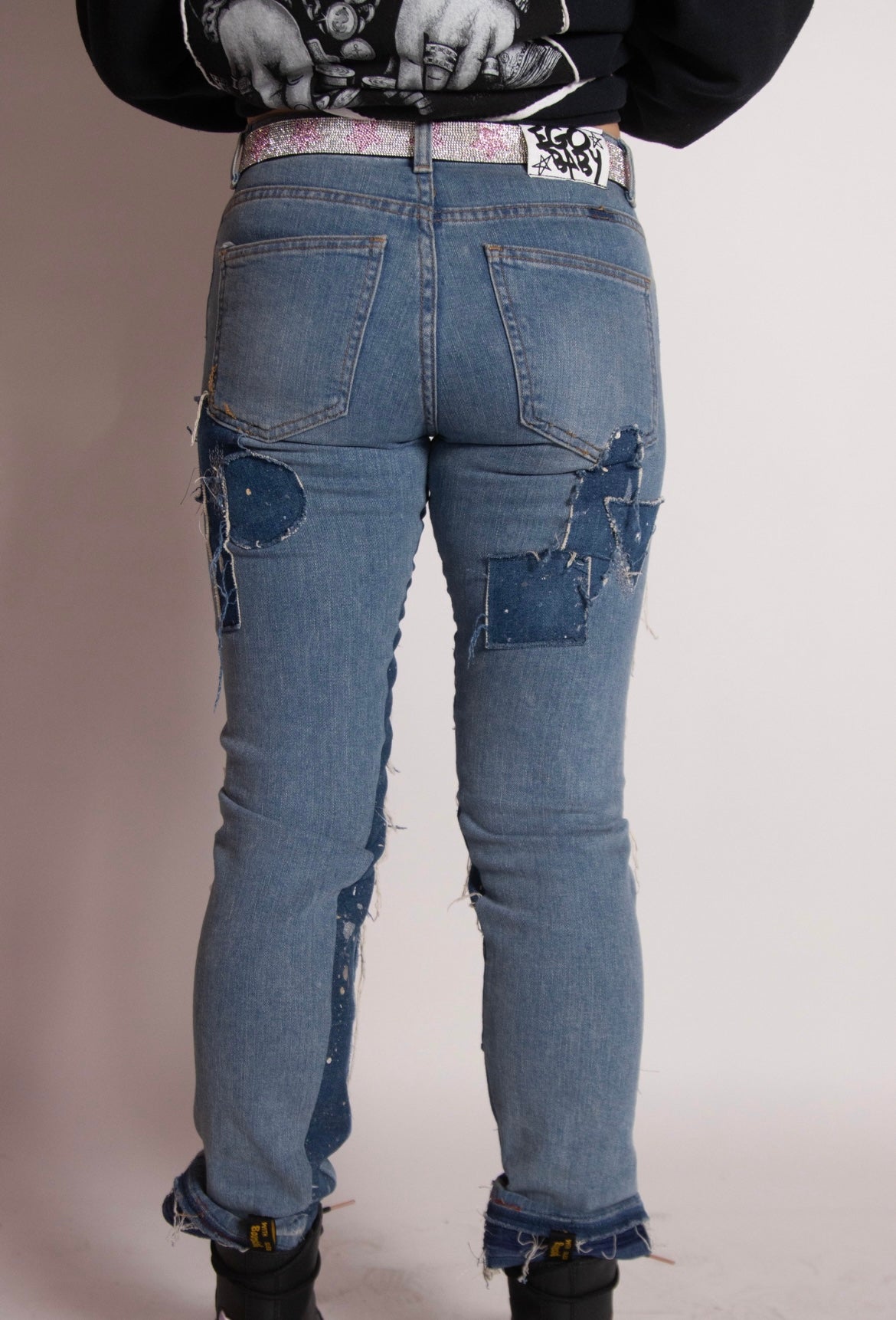 EGO BABY 1-1 blue double knee Pants