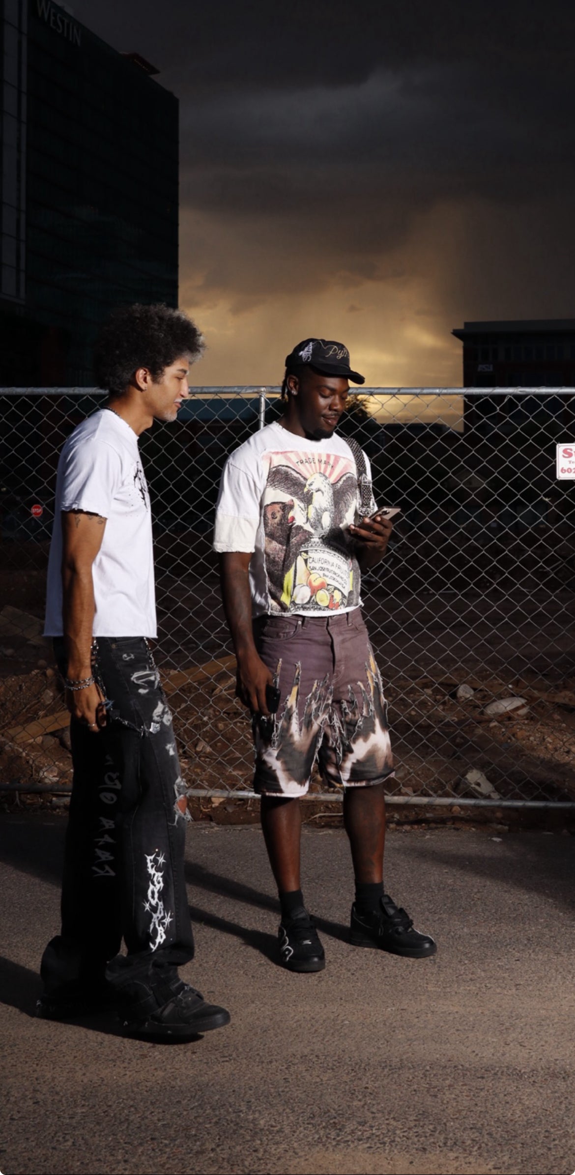 Flying Eagle Cream Shirt