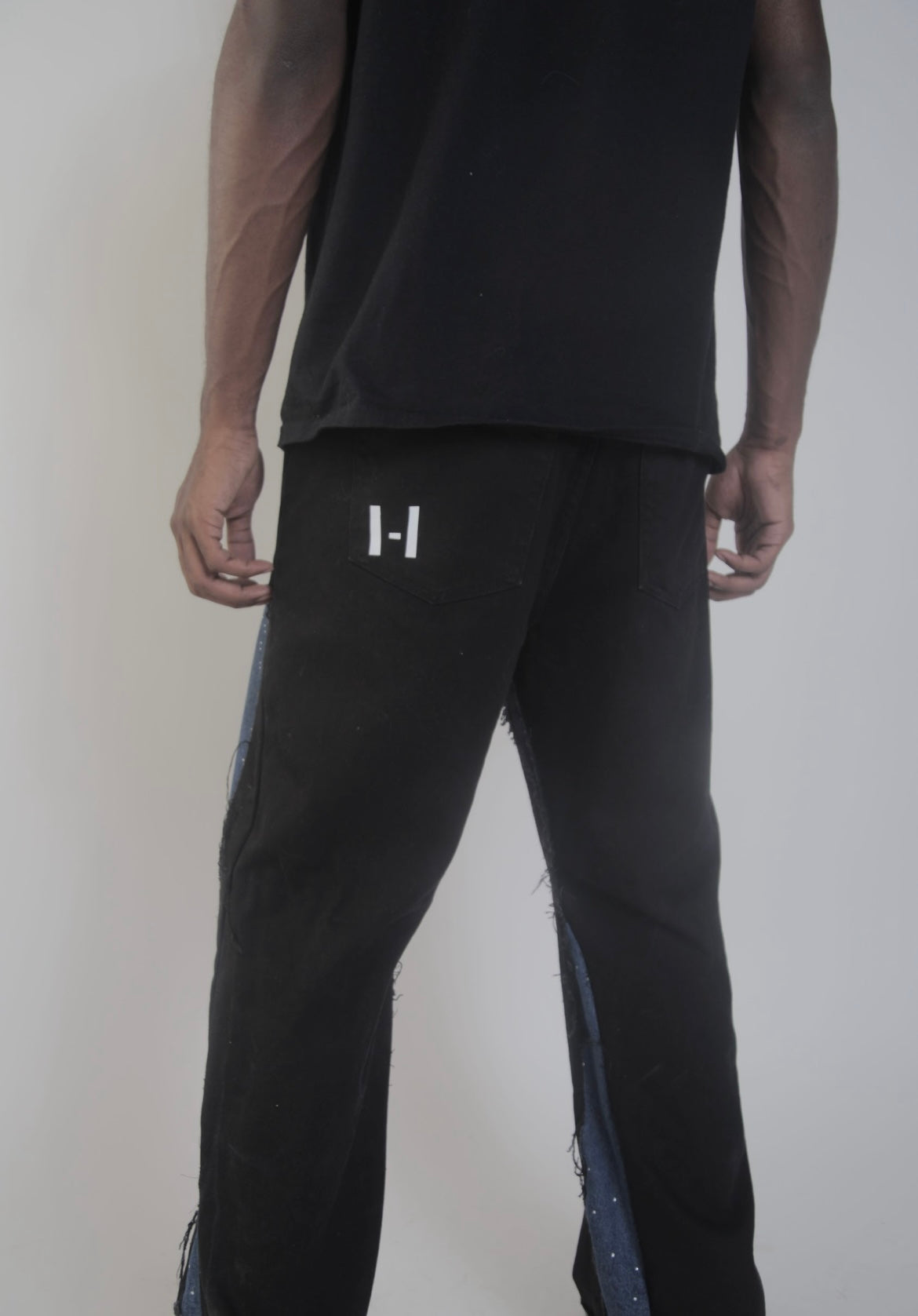 1-1 Double Knee Gem Pants