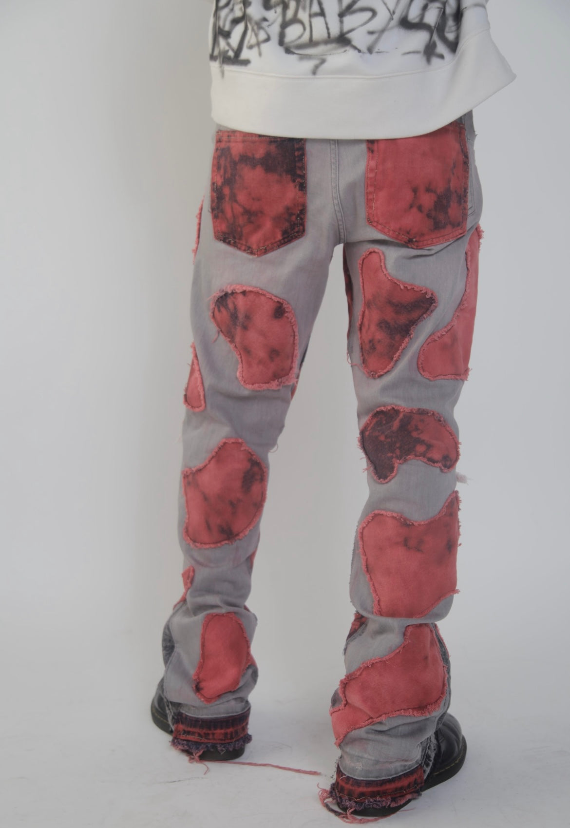1-1 Red Splat Pants