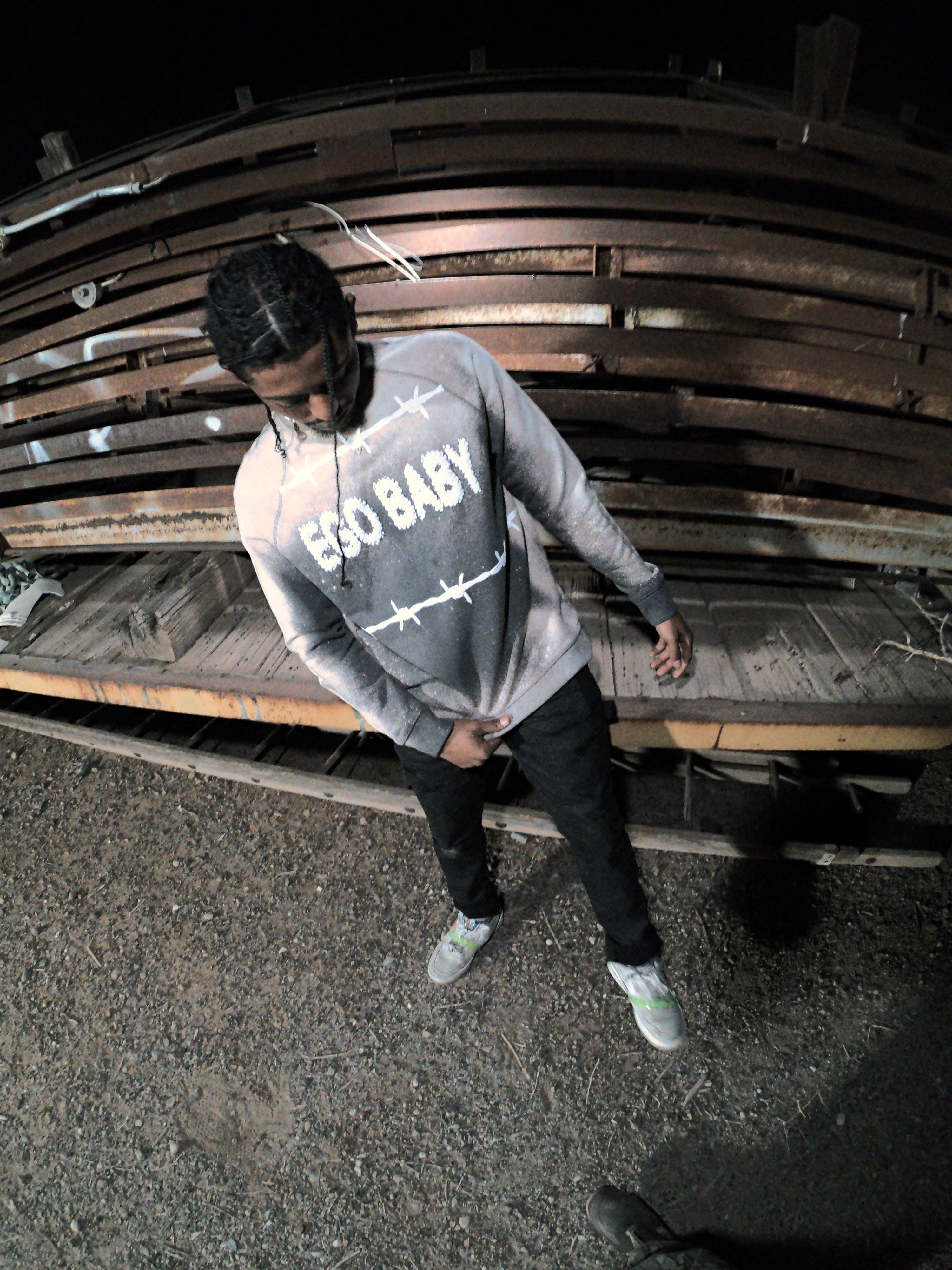 EGO BABY 1-1 SUN-FADE PUFF PRINT SWEATER