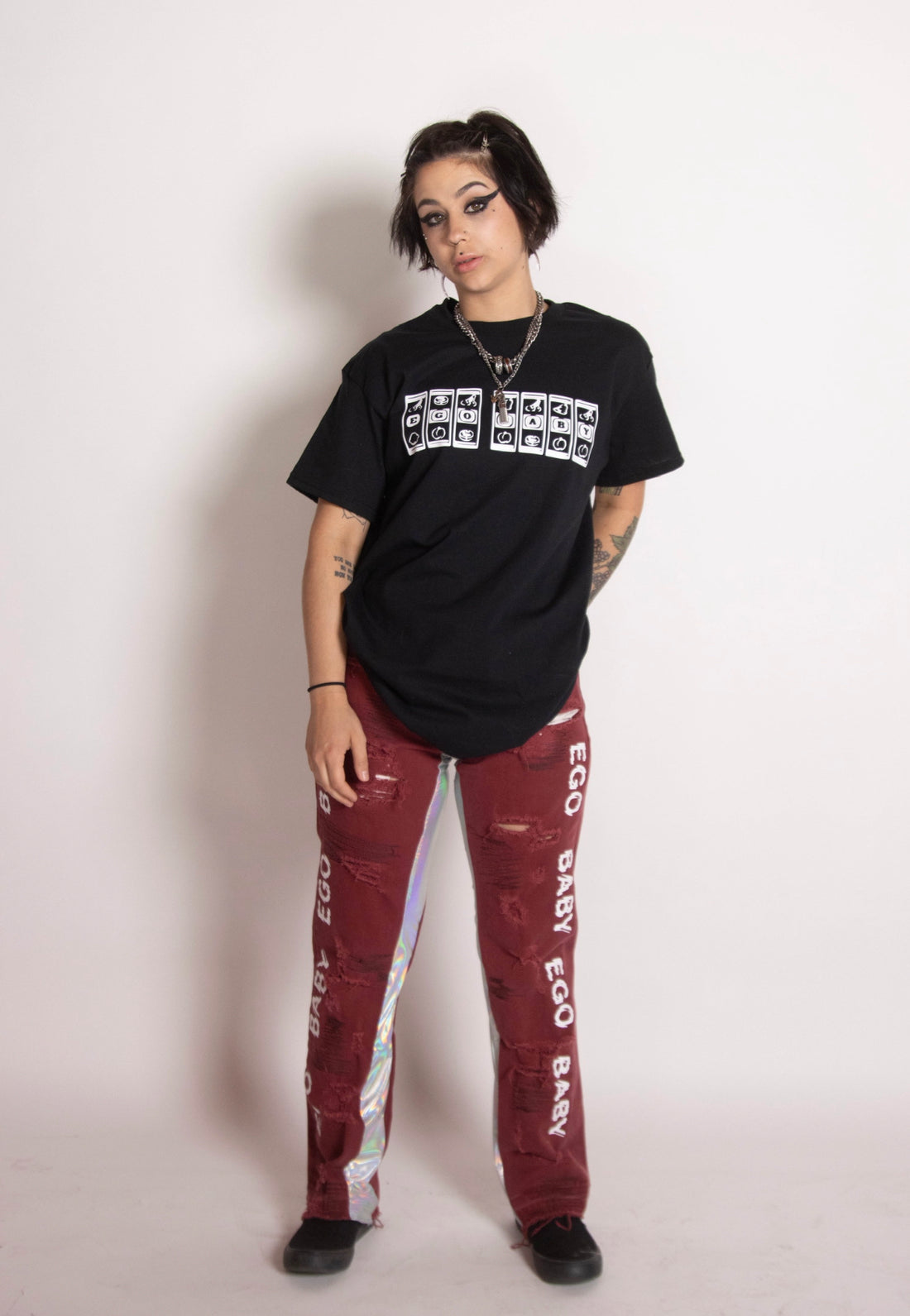 EGO BABY 1-1 Red/reflective stack Pants