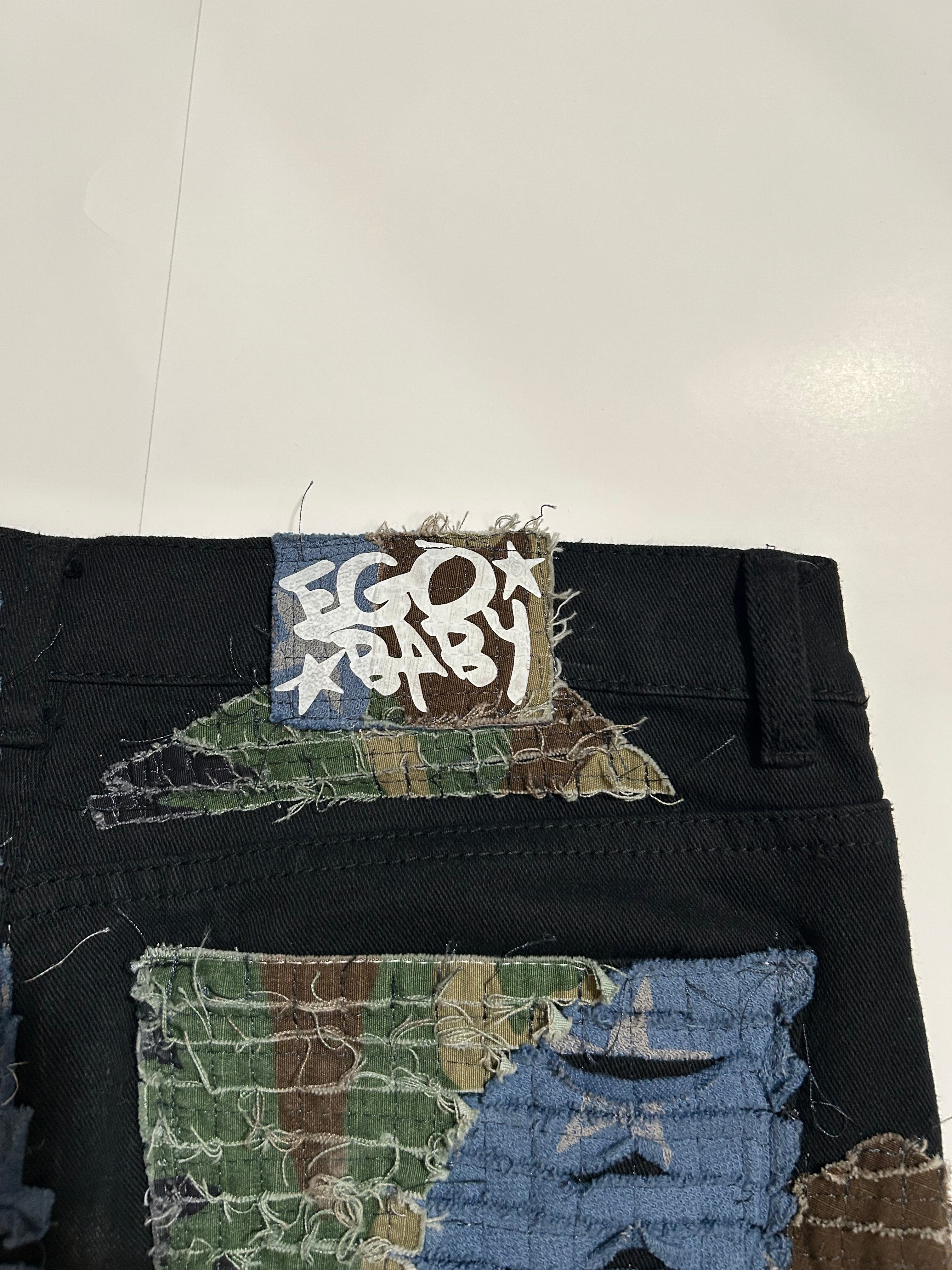 Army Patch Shorts