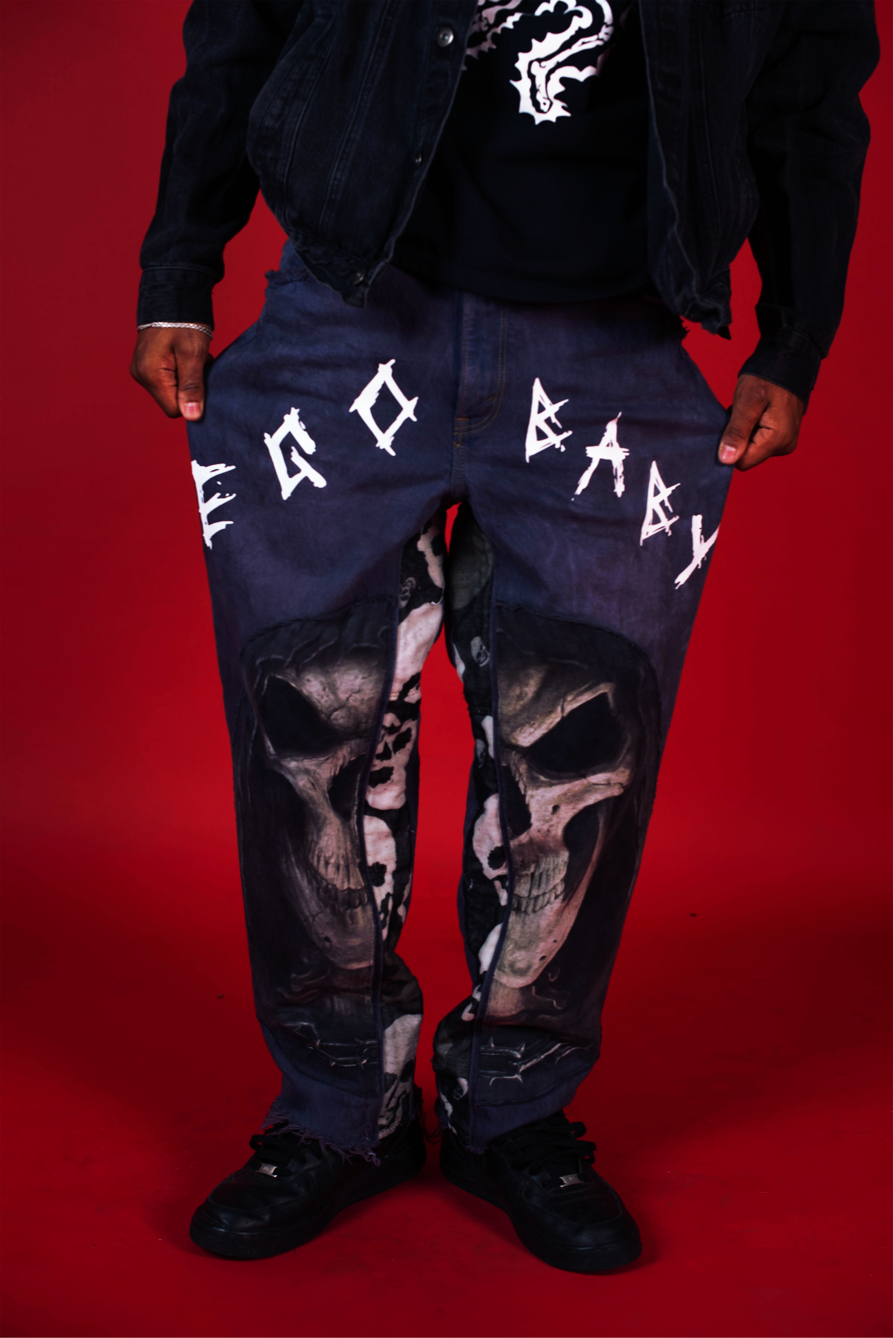 1-1 EB Skull Pants
