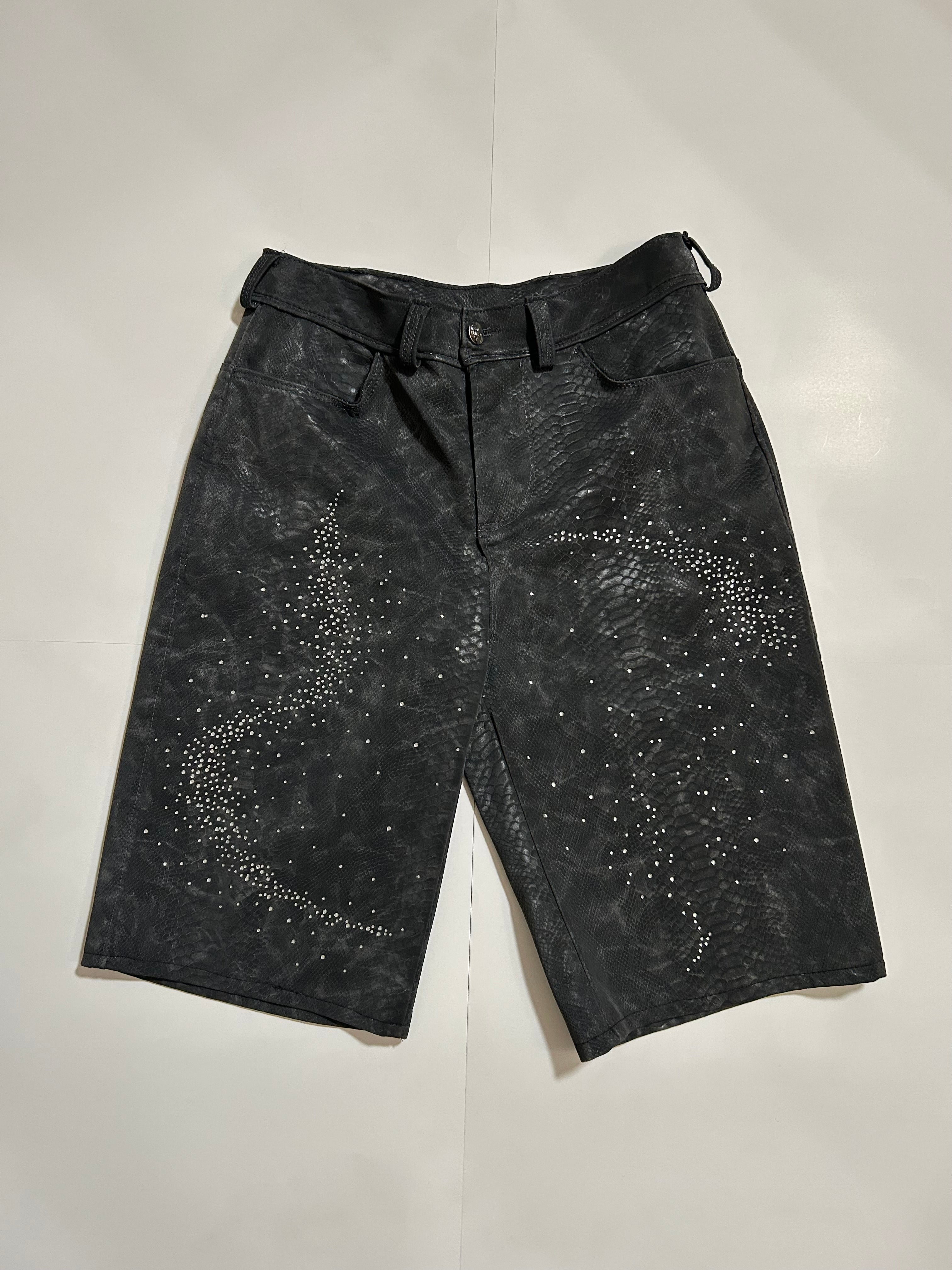 Snake Skin Shorts
