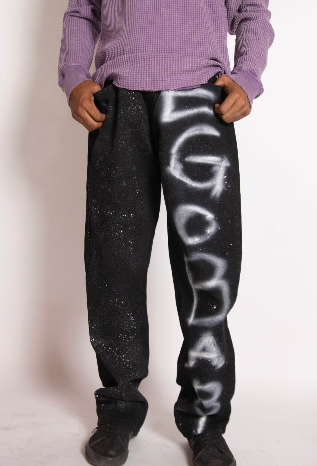 EGO BABY 1-1 white spray Pants