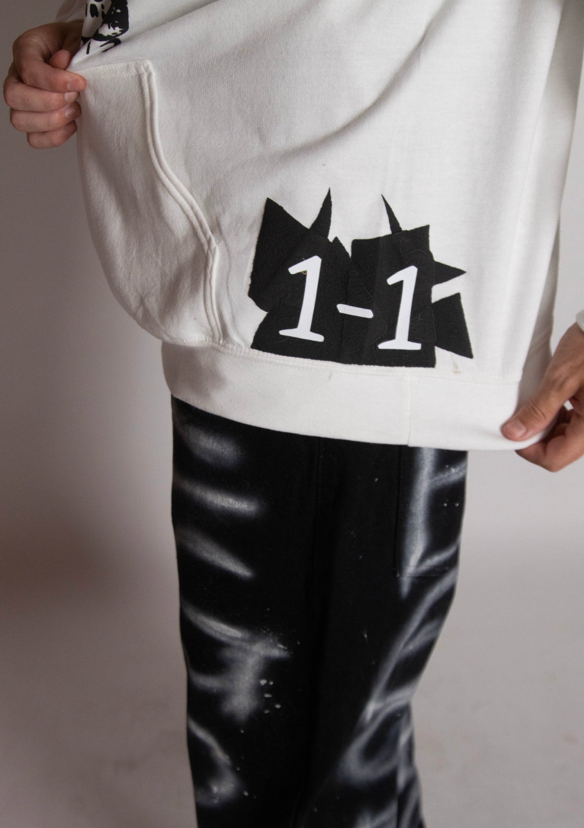EGO BABY 1-1 mugshot hoodie