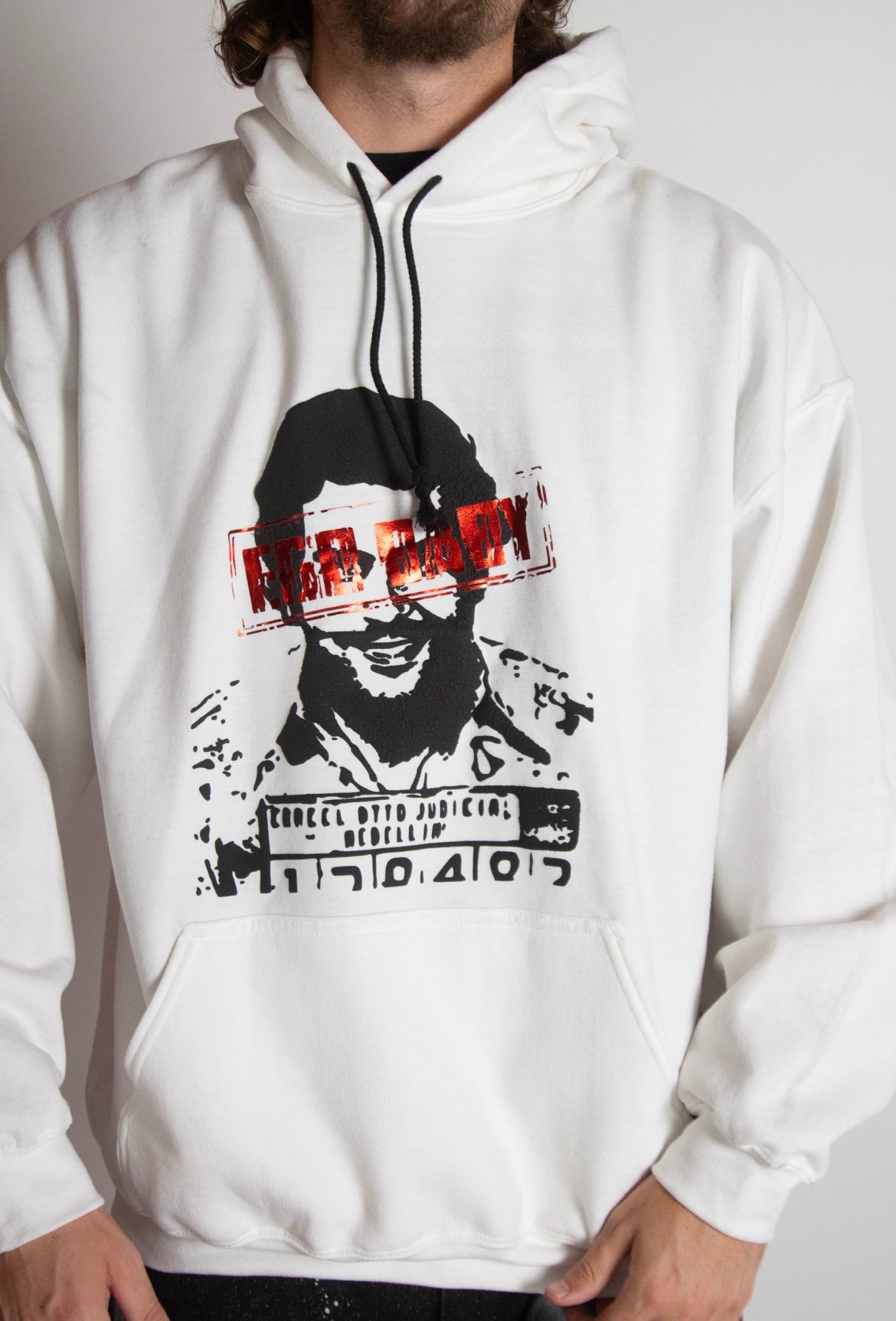 EGO BABY 1-1 mugshot hoodie