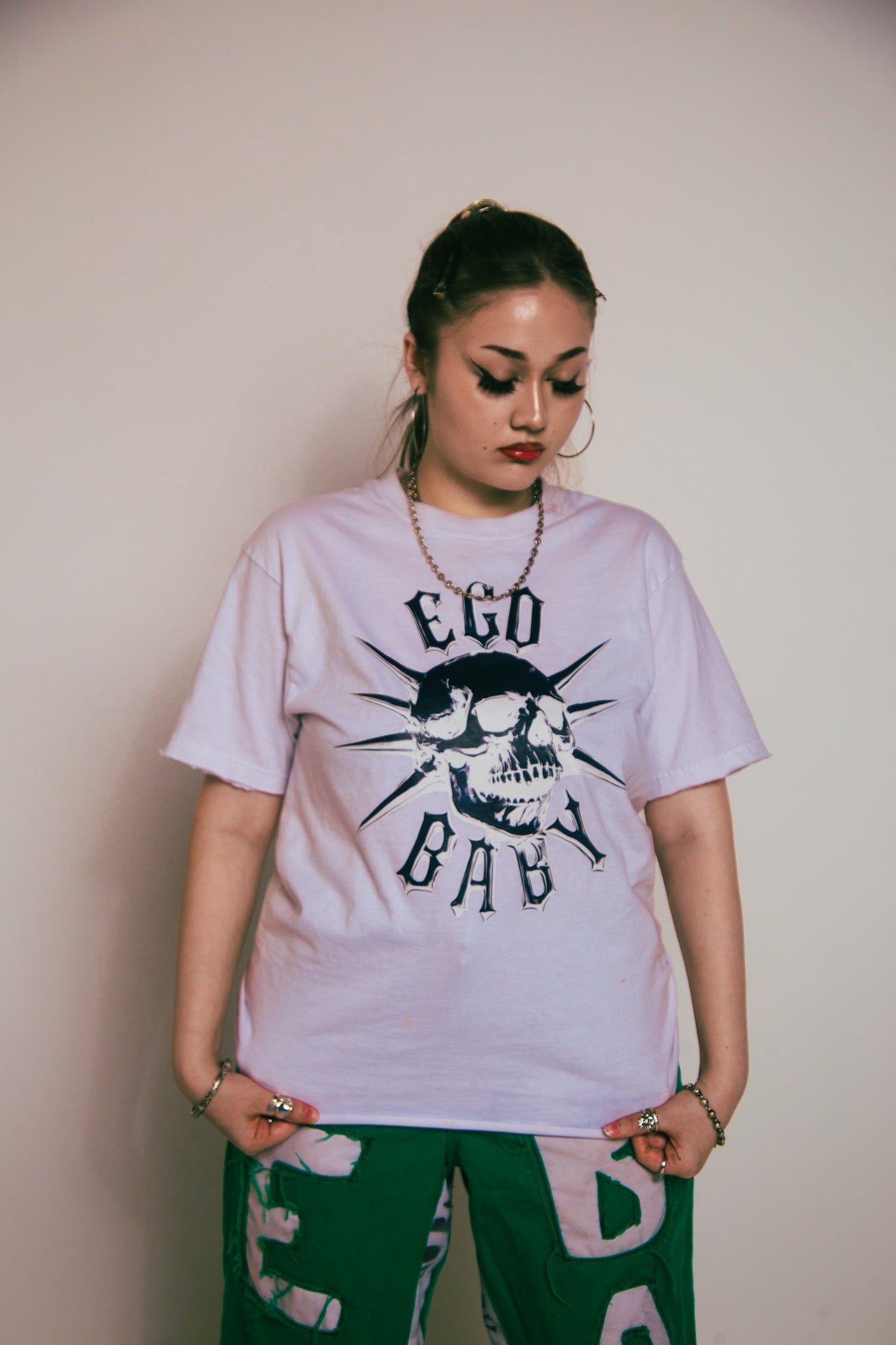 White Skull Shirt