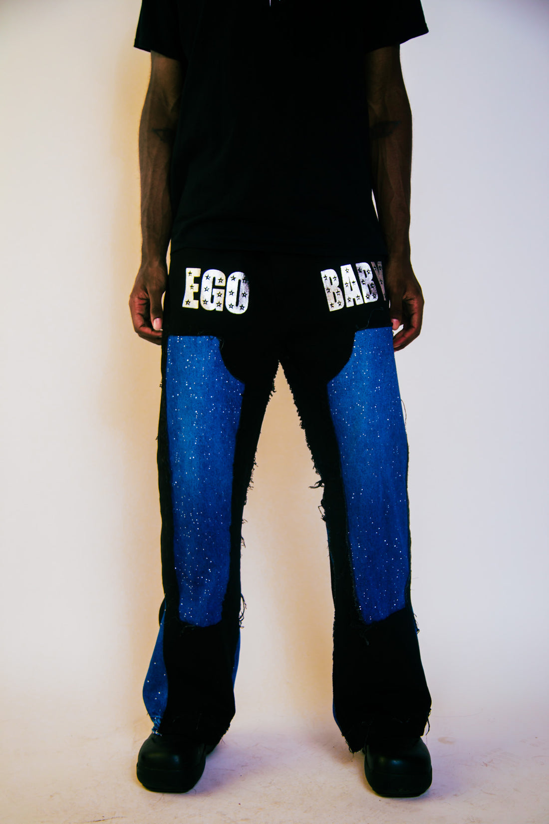 1-1 Double Knee Gem Pants