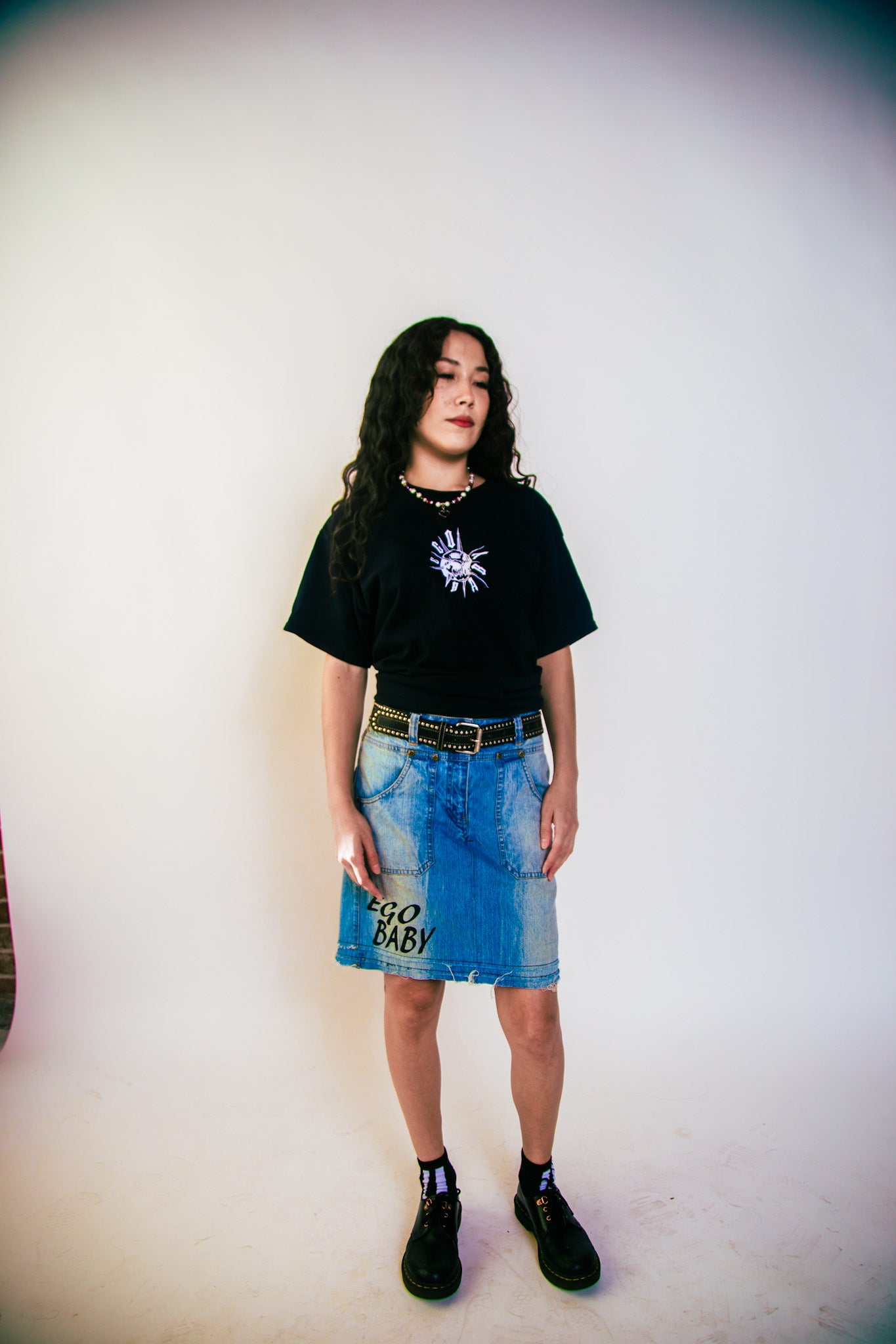 1-1 Denim Skirt