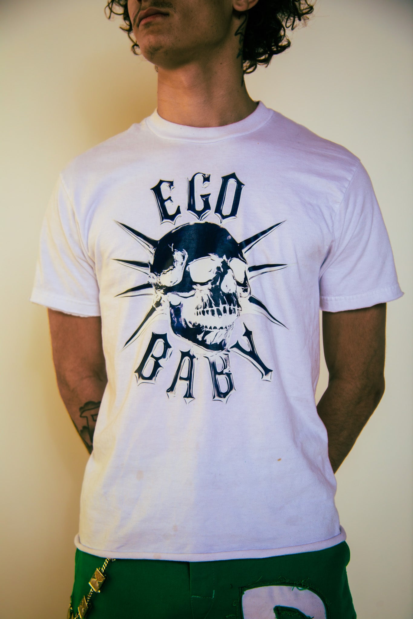 White Skull Shirt