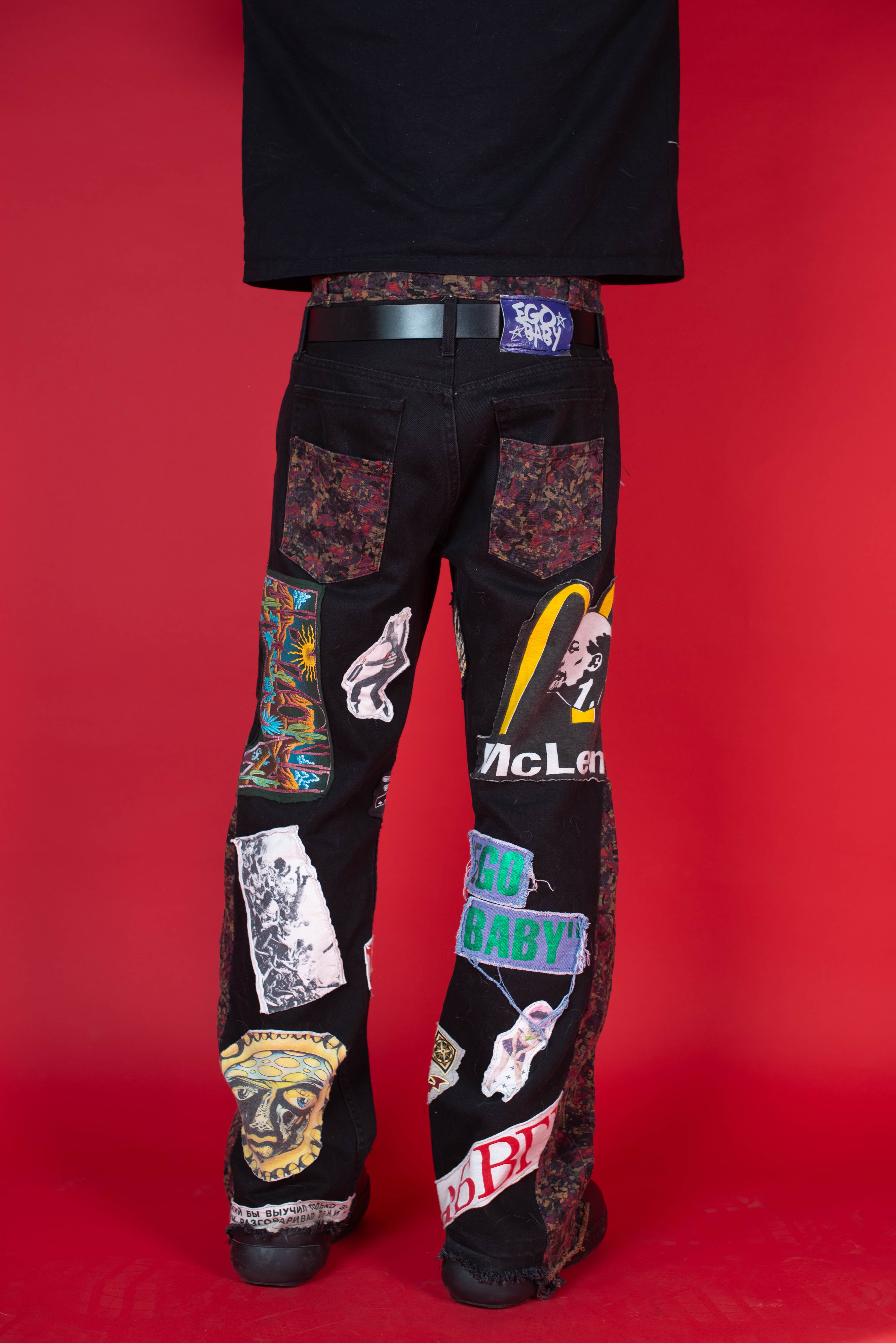 1-1 EB PatchWork Pants