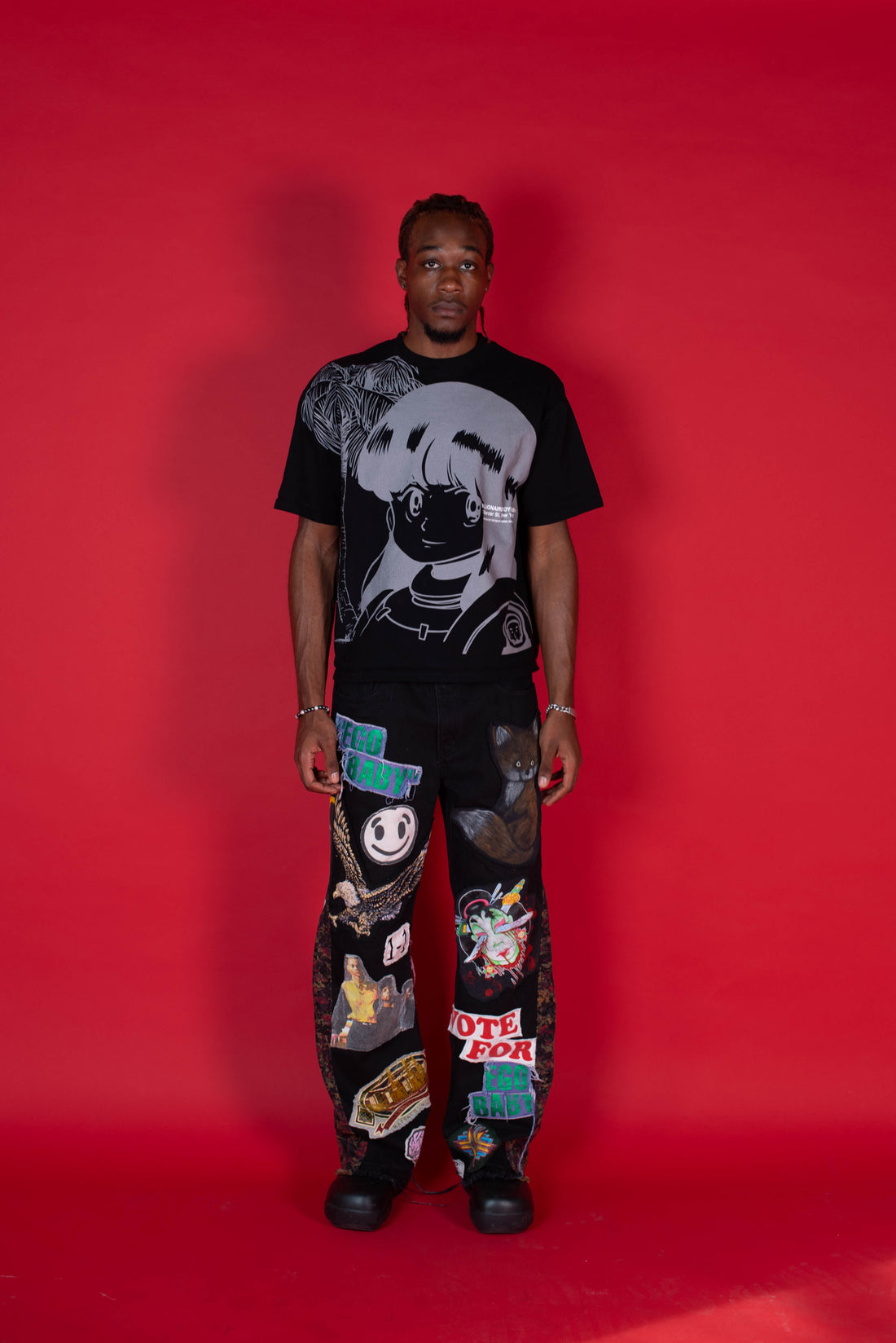 1-1 EB PatchWork Pants