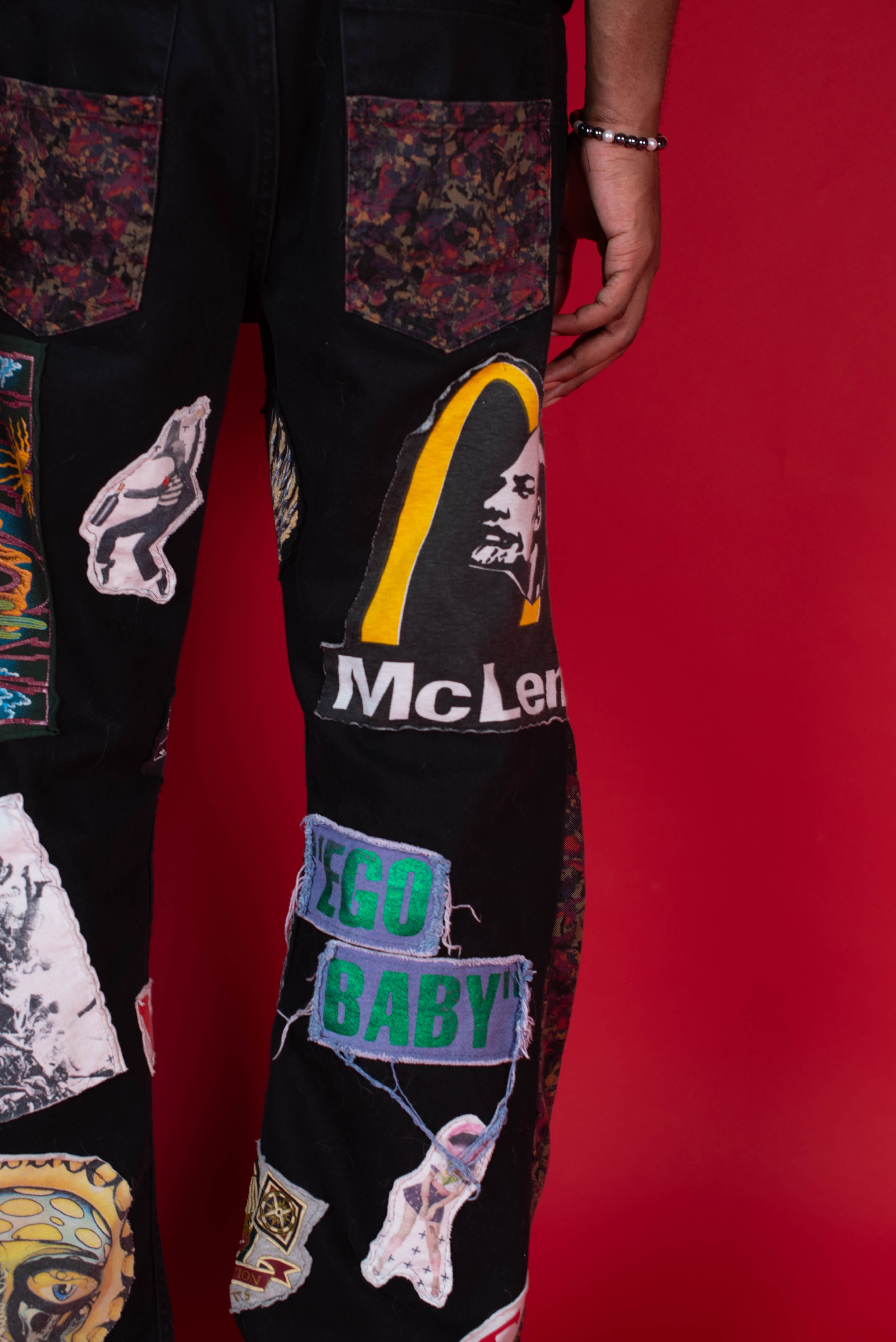 1-1 EB PatchWork Pants