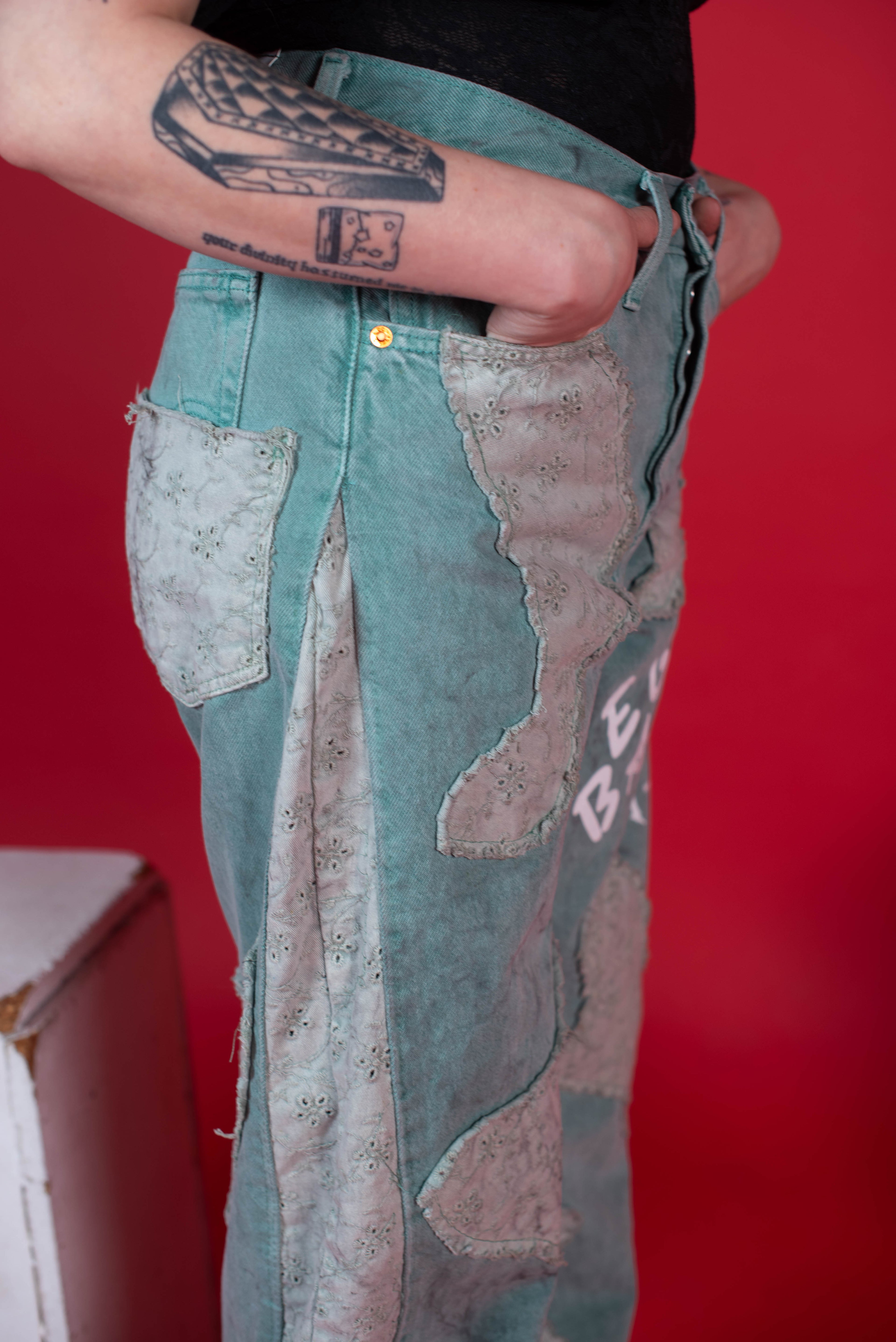 1-1 EB Mint WideLeg Pants