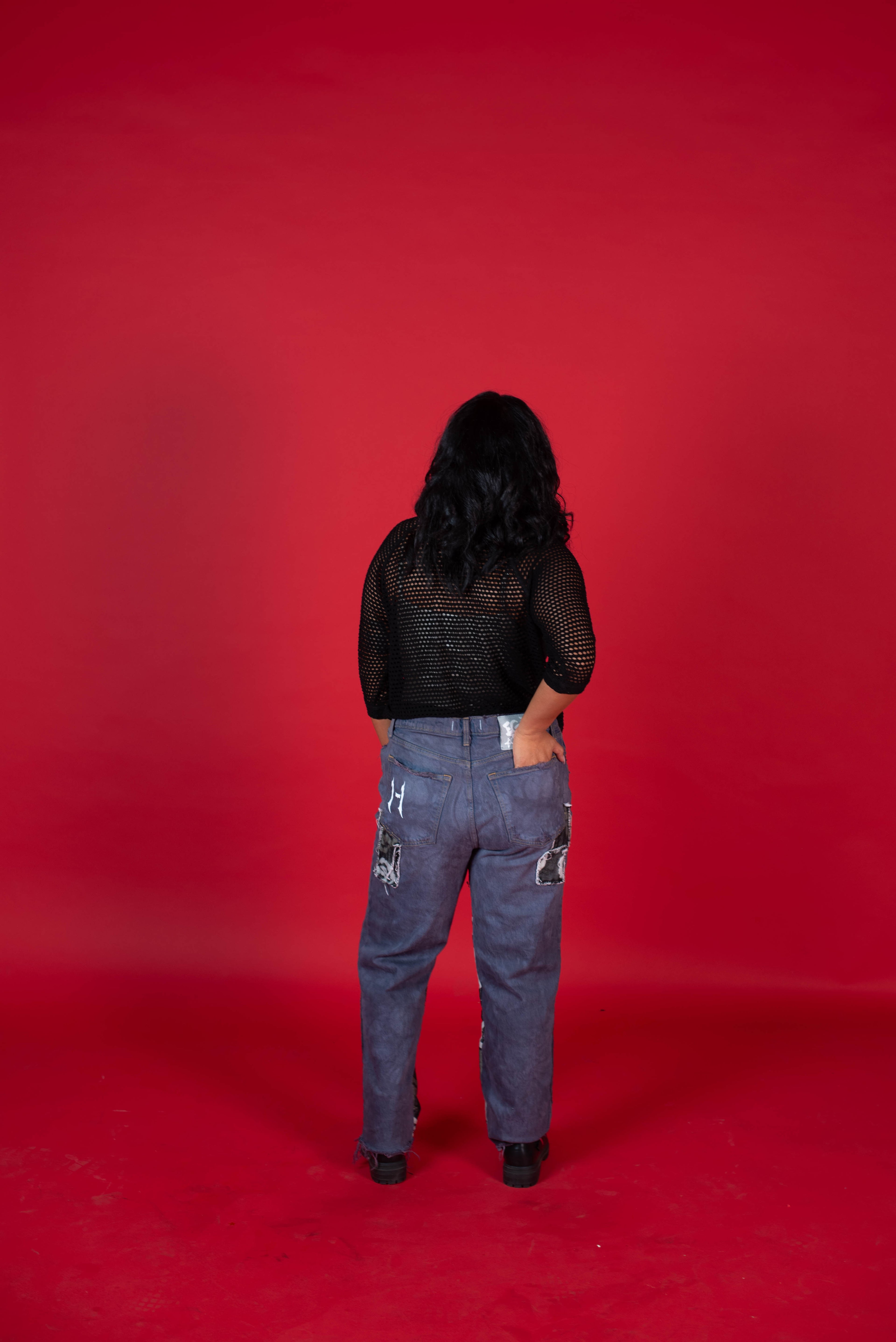 1-1 EB Skull Pants