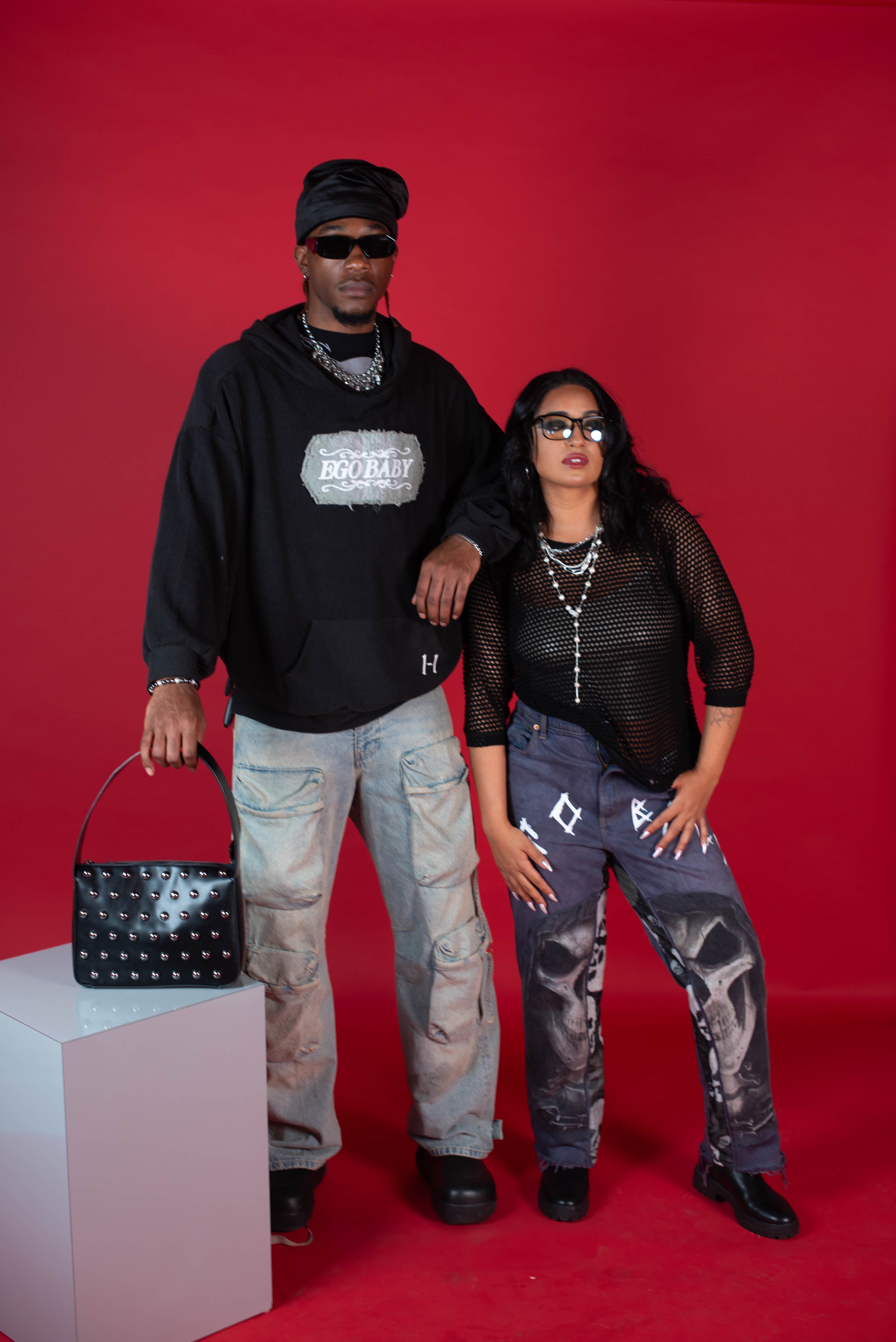 1-1 EB Skull Pants
