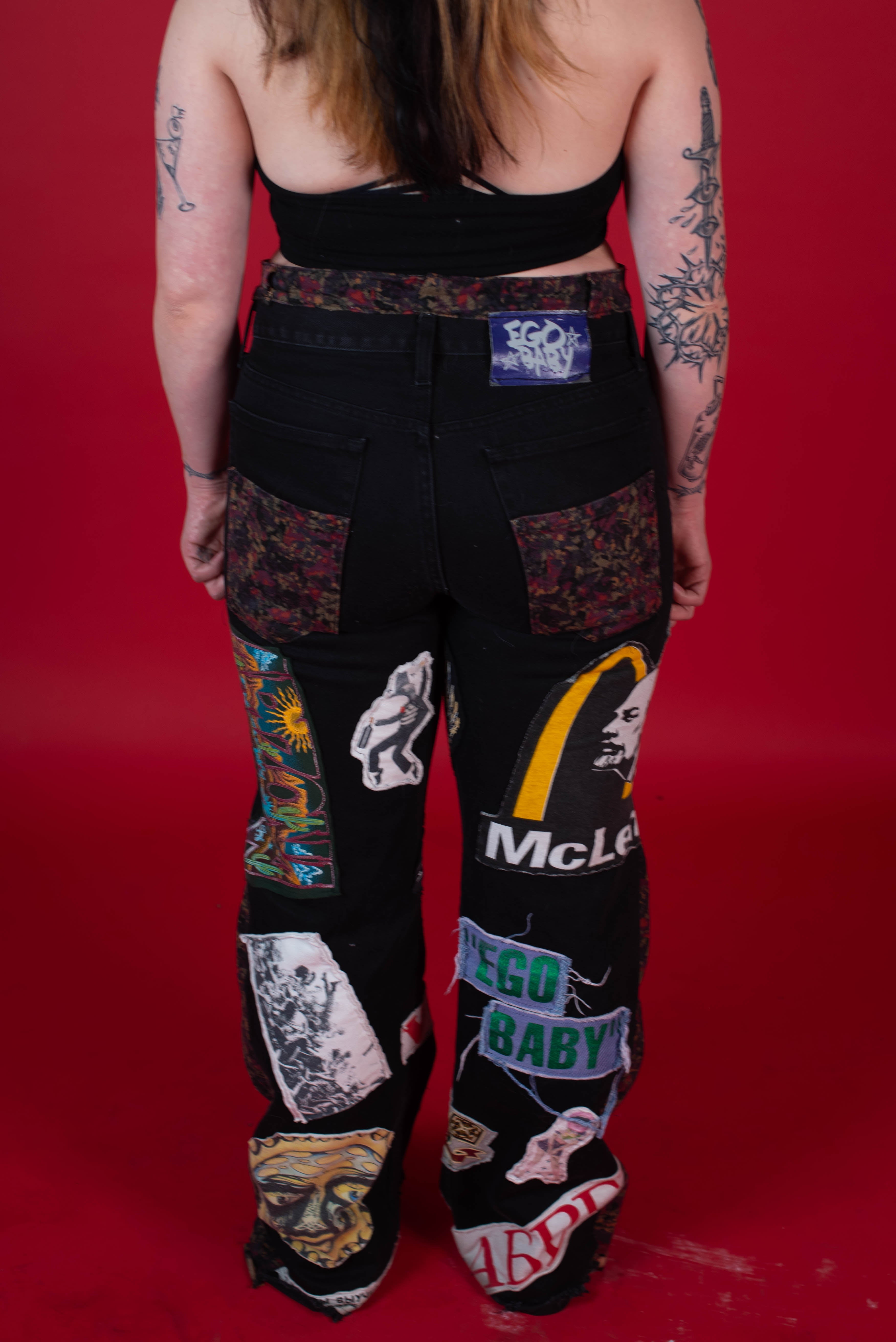 1-1 EB PatchWork Pants