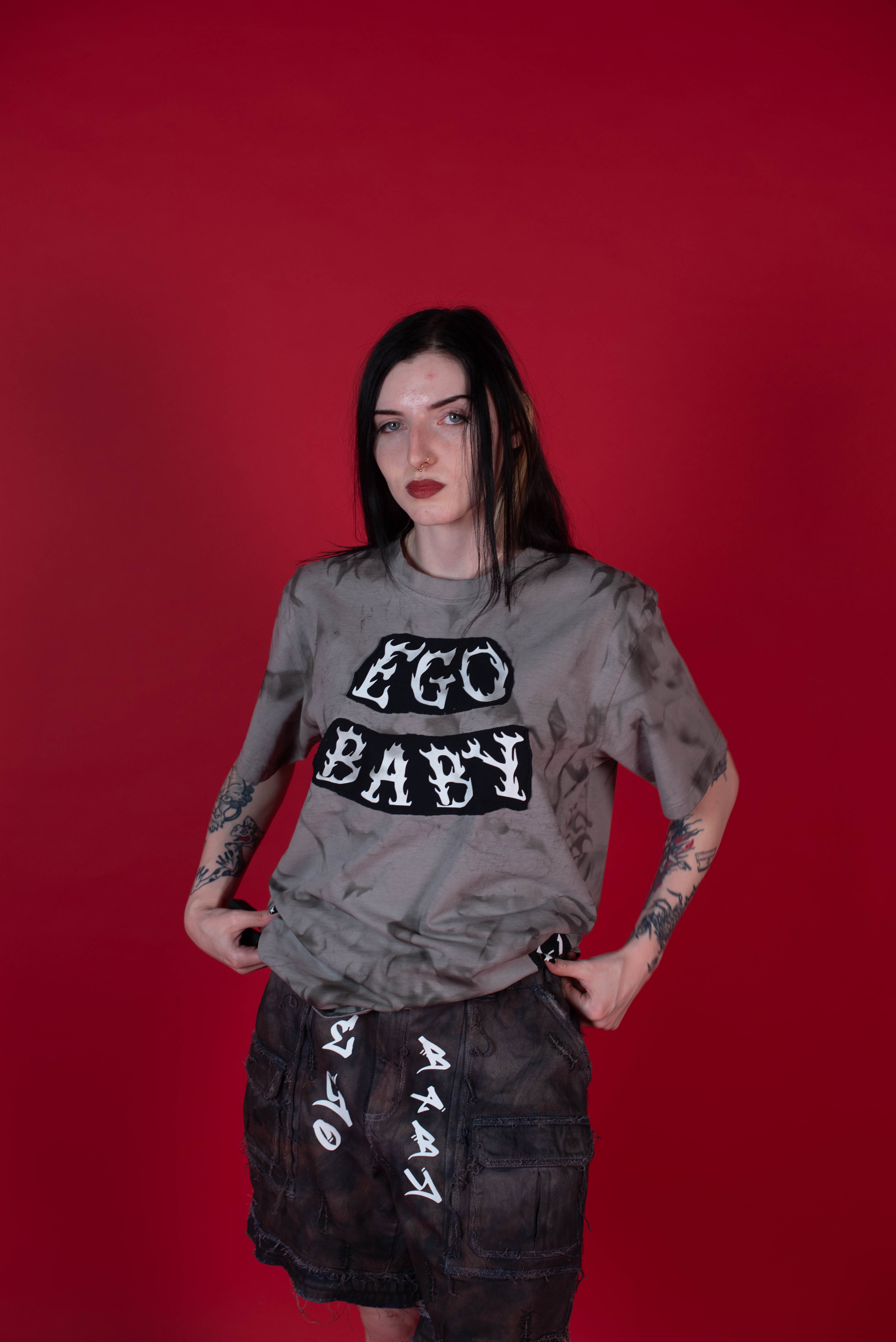 1-1 EB AirBrush Fire Trim Shirt