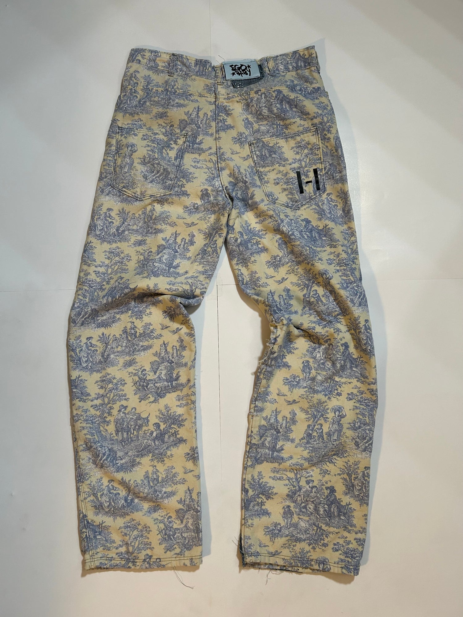 Porcelain Patch Pants