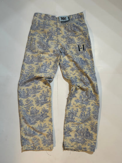 Porcelain Patch Pants