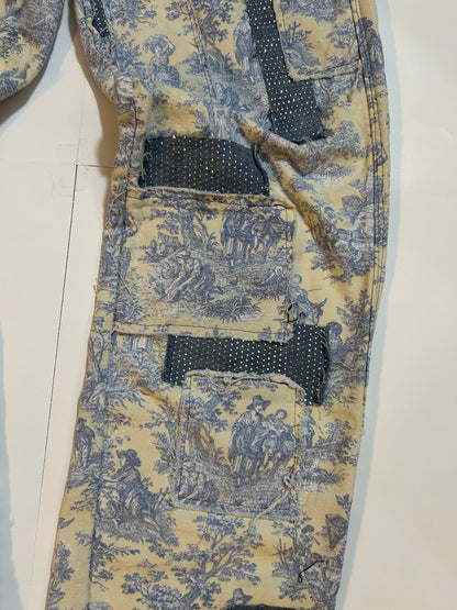 Porcelain Patch Pants