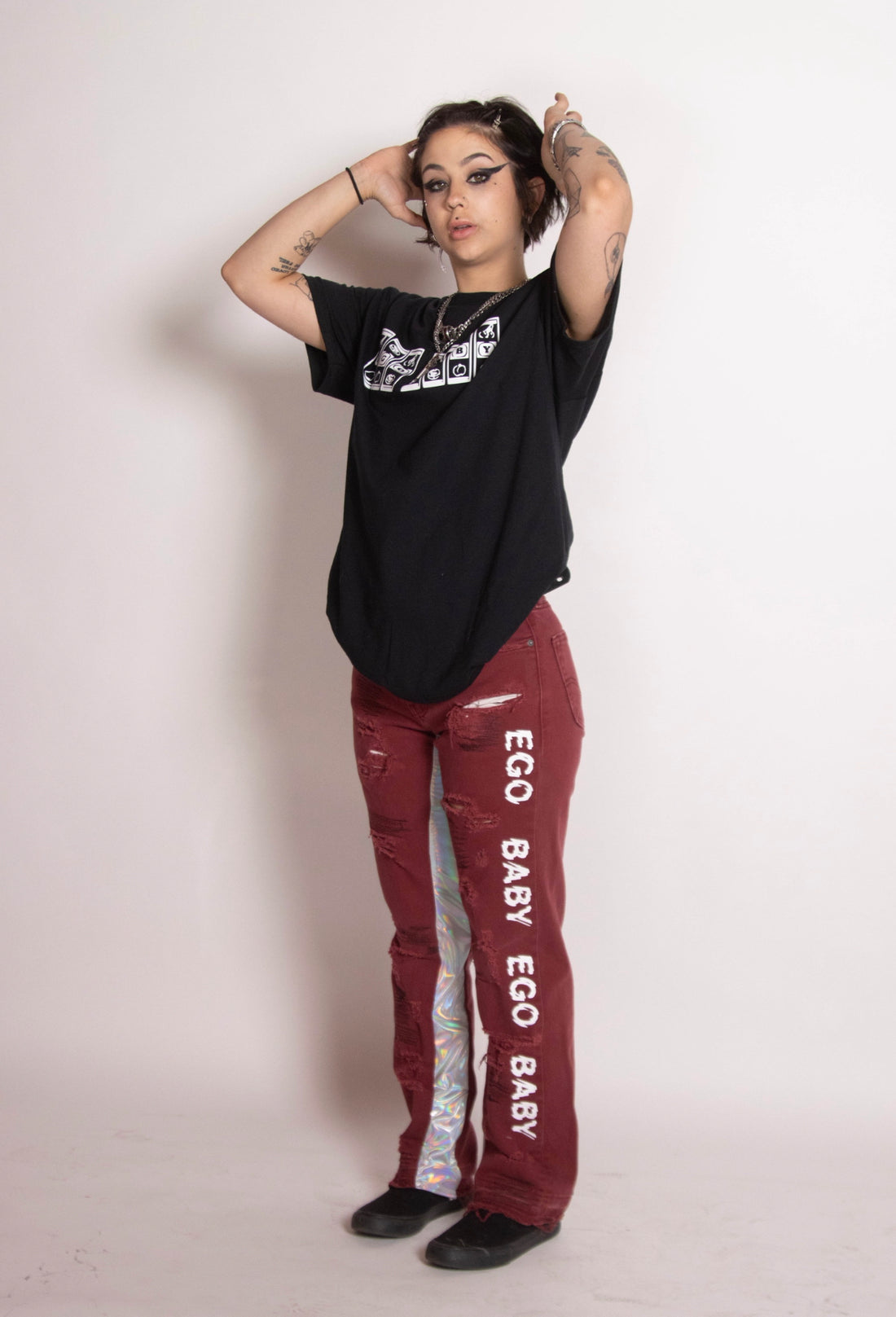 EGO BABY 1-1 Red/reflective stack Pants