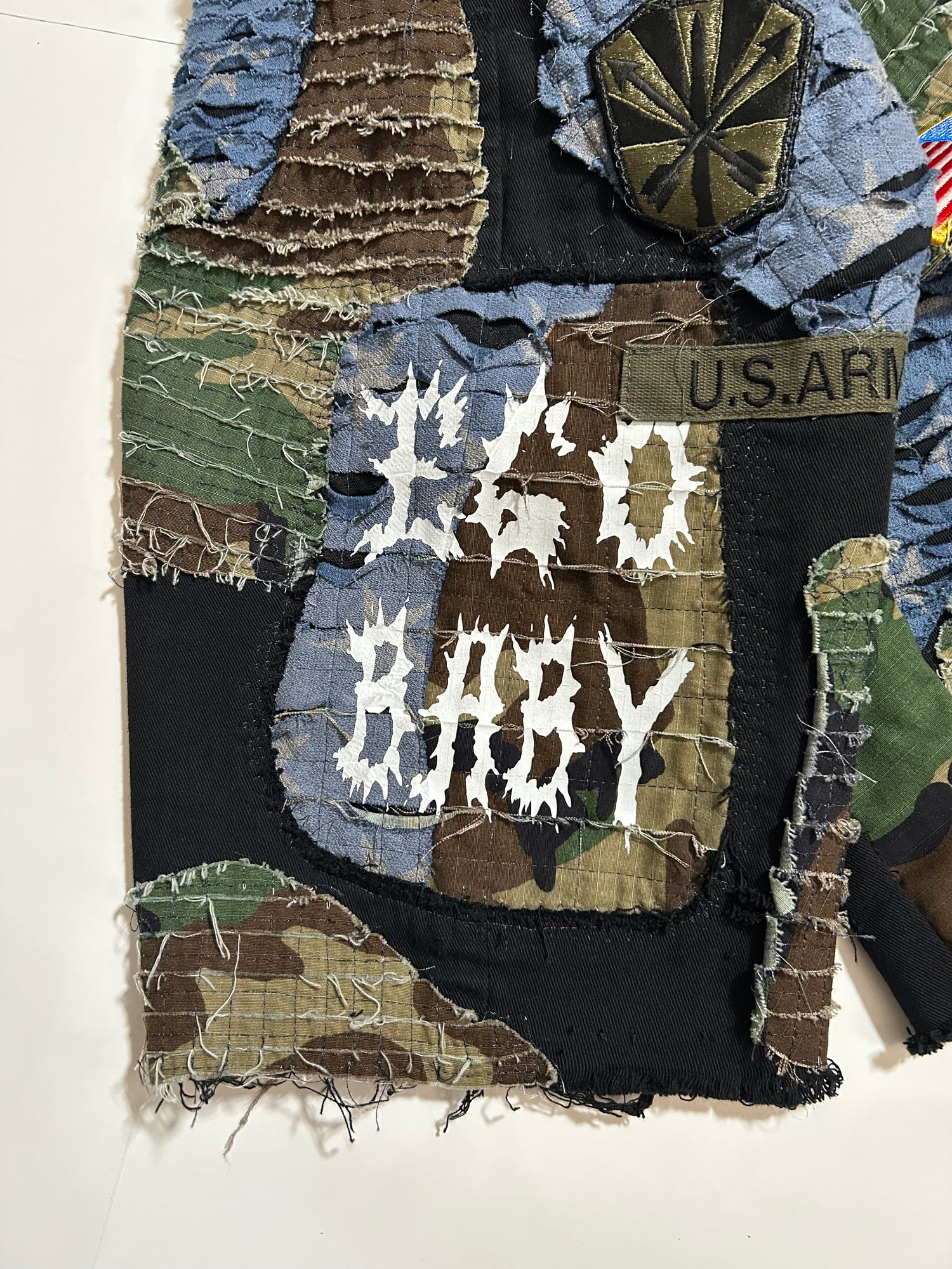 Army Patch Shorts