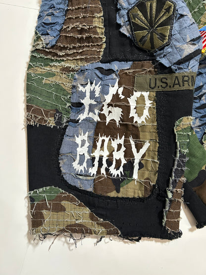 Army Patch Shorts