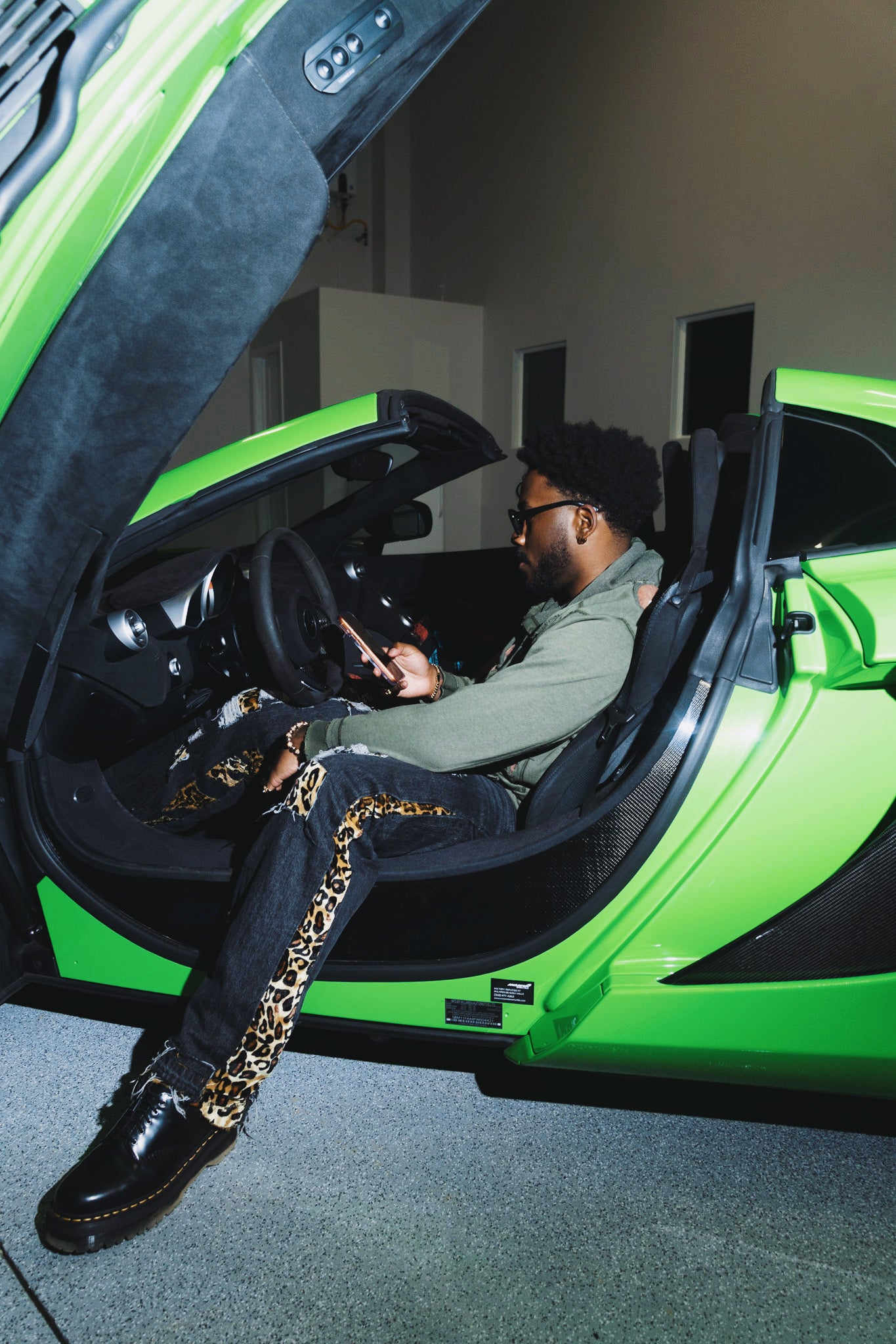 1-1 EgoBaby Cheetah zip up